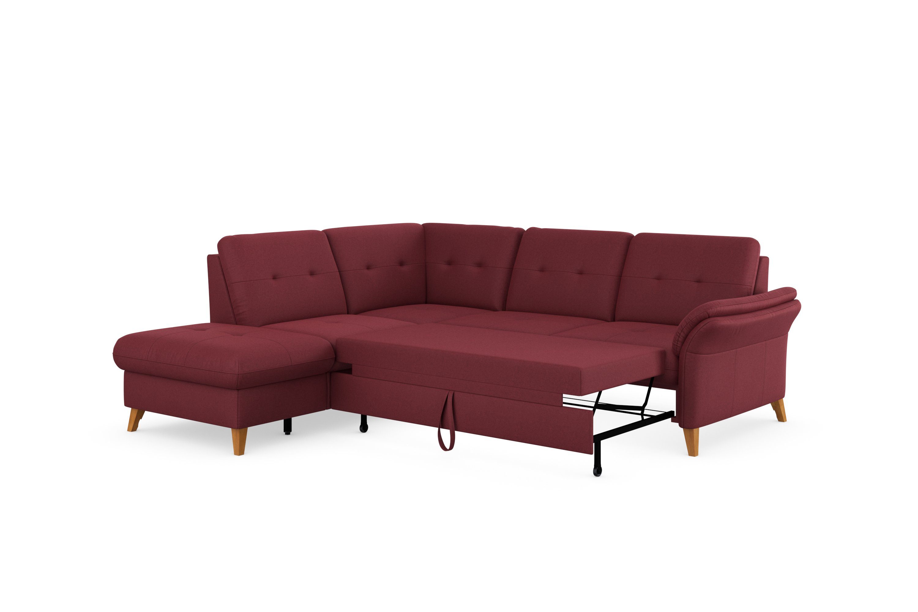 sit&more Hoekbank Göteborg inclusief zitdiepteverstelling, optioneel met bedfunctie & bedlade