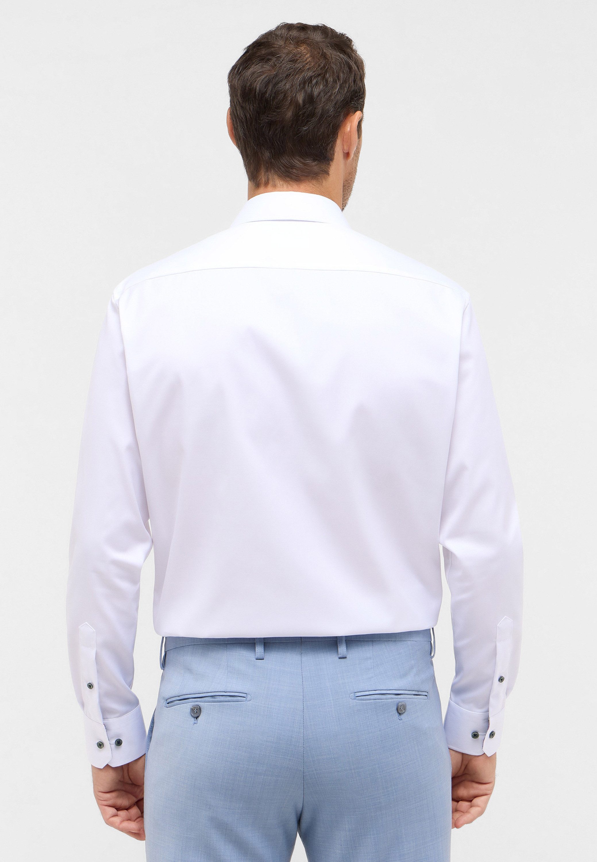Eterna Overhemd met lange mouwen MODERN FIT NON IRON (strijkvrij)