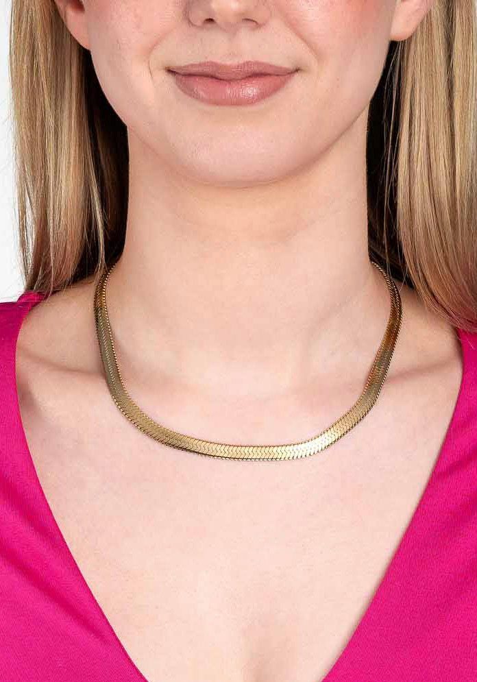 LEONARDO Ketting zonder hanger Halsketting Slang, 023170