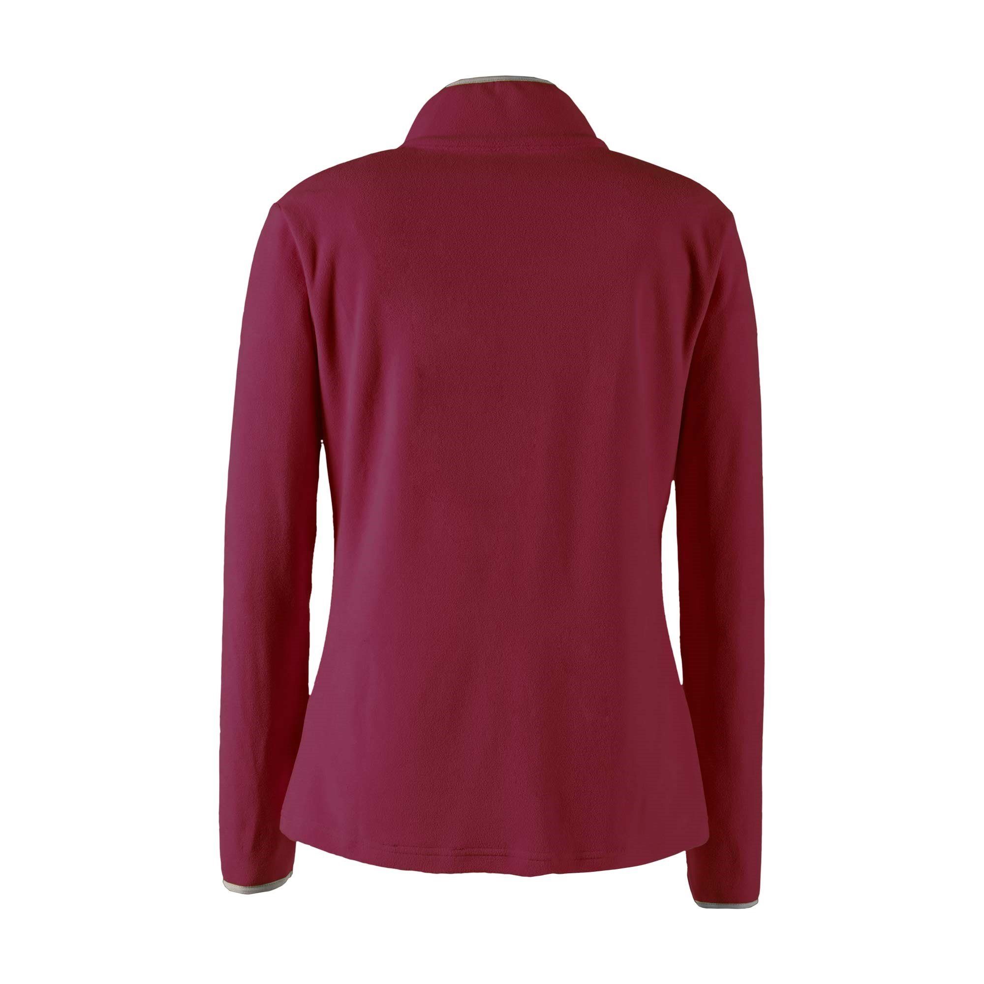 DEPROC Active Fleecejack DECORAH III WOMEN zacht fleecejack in traditionele look