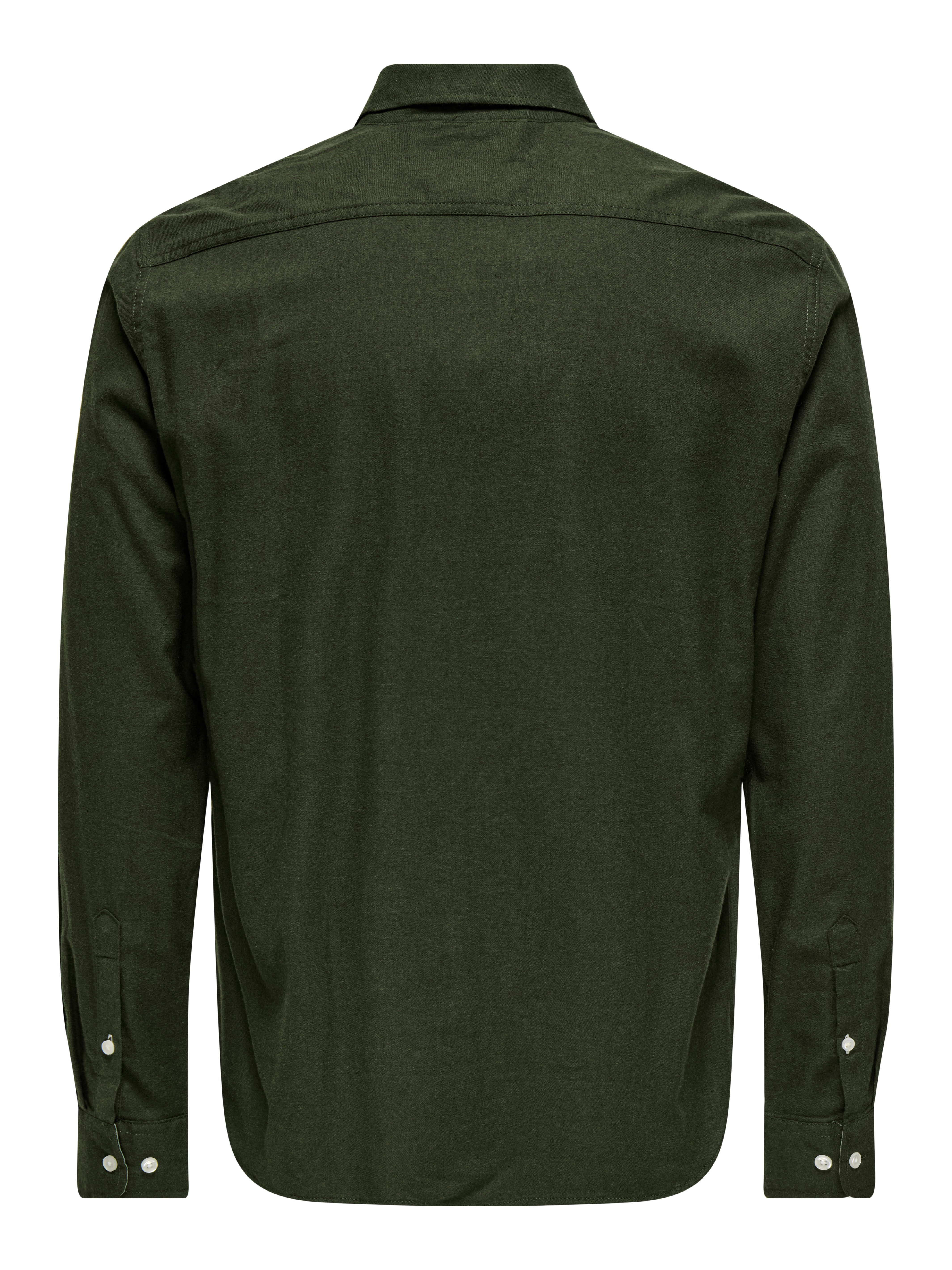 ONLY & SONS Overhemd met lange mouwen ONSROAD LIFE REG MELANGE LS SHIRT NOOS
