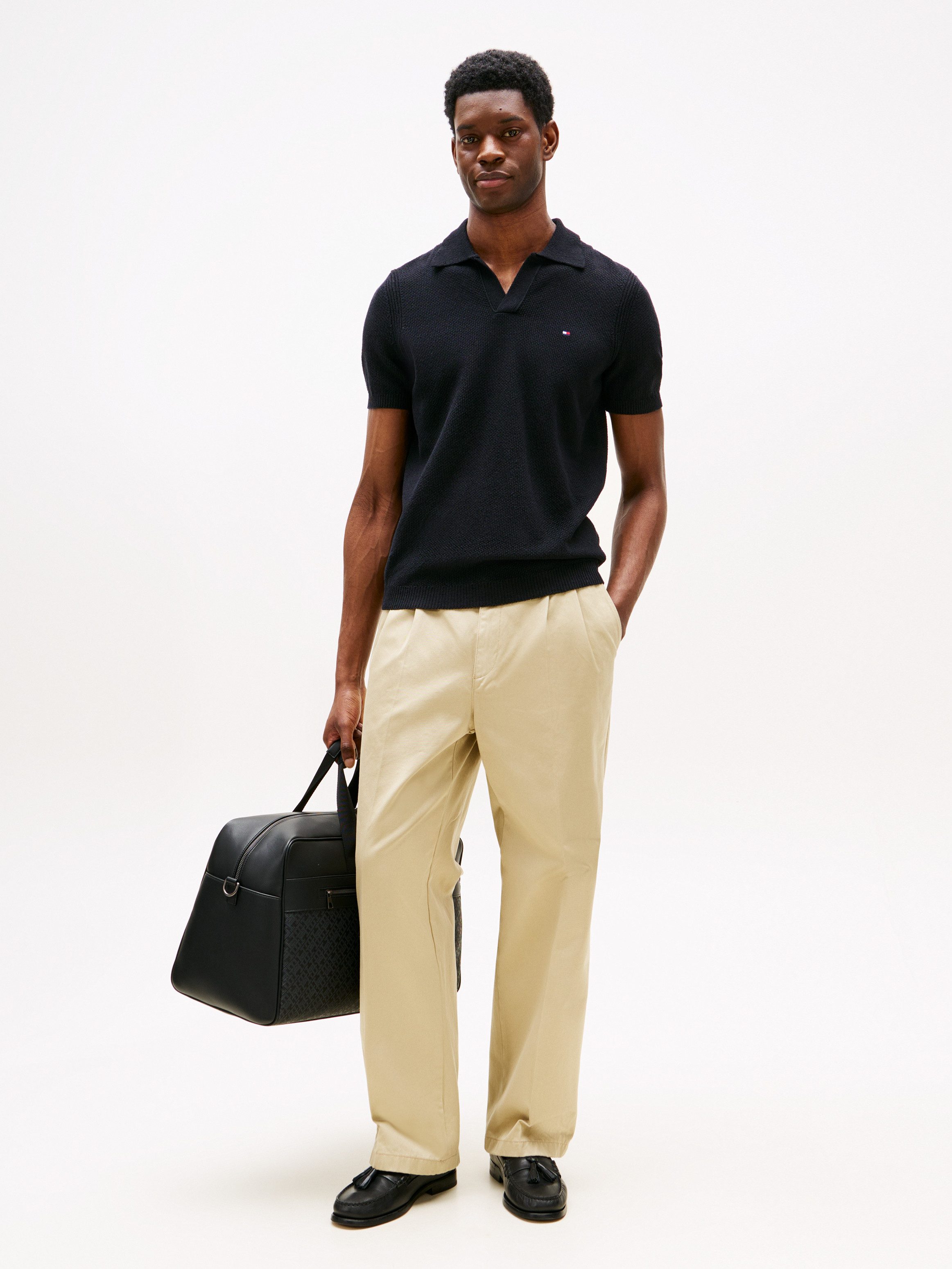 Tommy Hilfiger Poloshirt KNITTED TEXTURED POLO