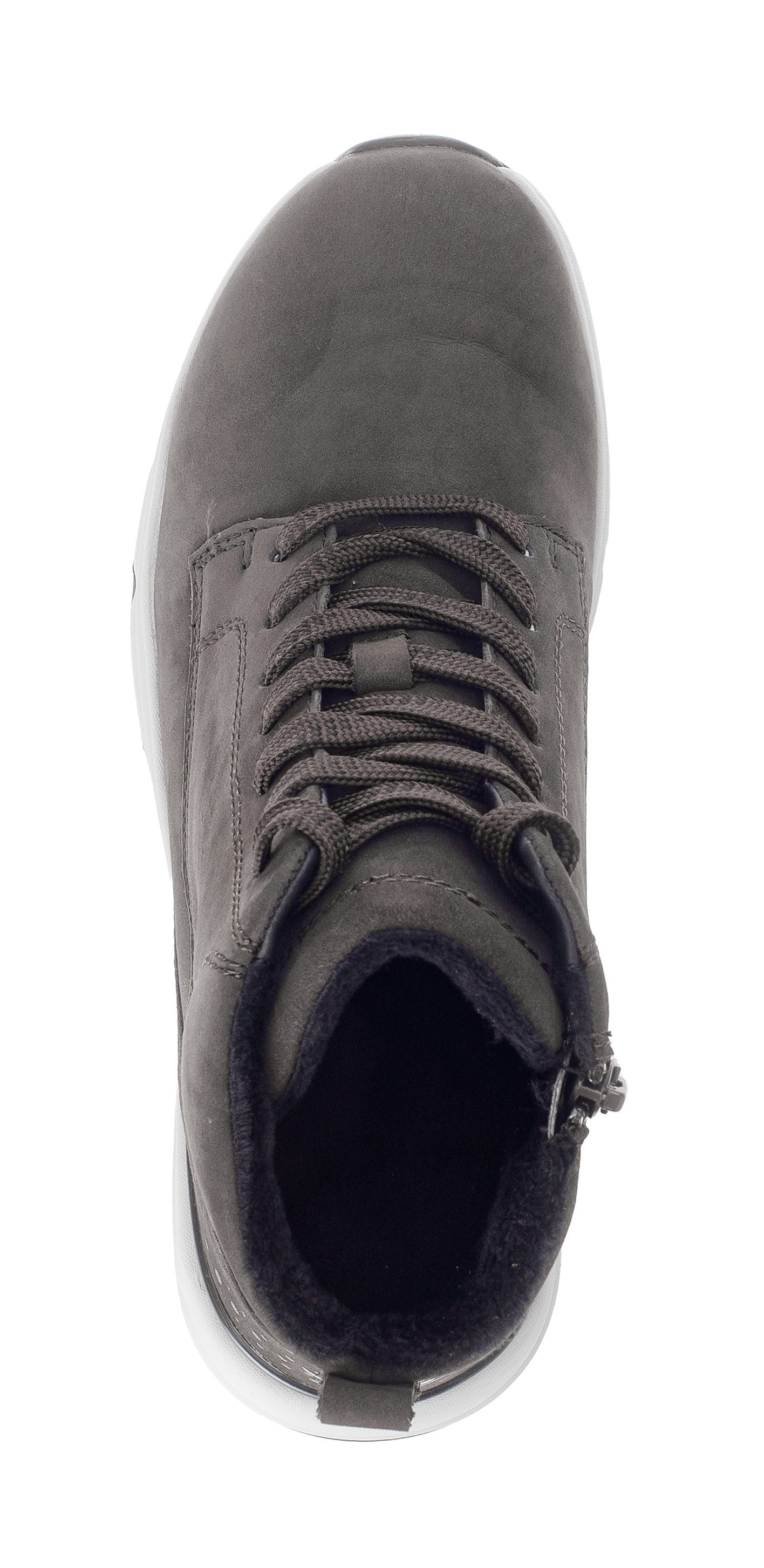 Gabor Rollingsoft Veterschoenen , sleehak, vrijetijdsschoen, high-top sneaker, label op de hiel