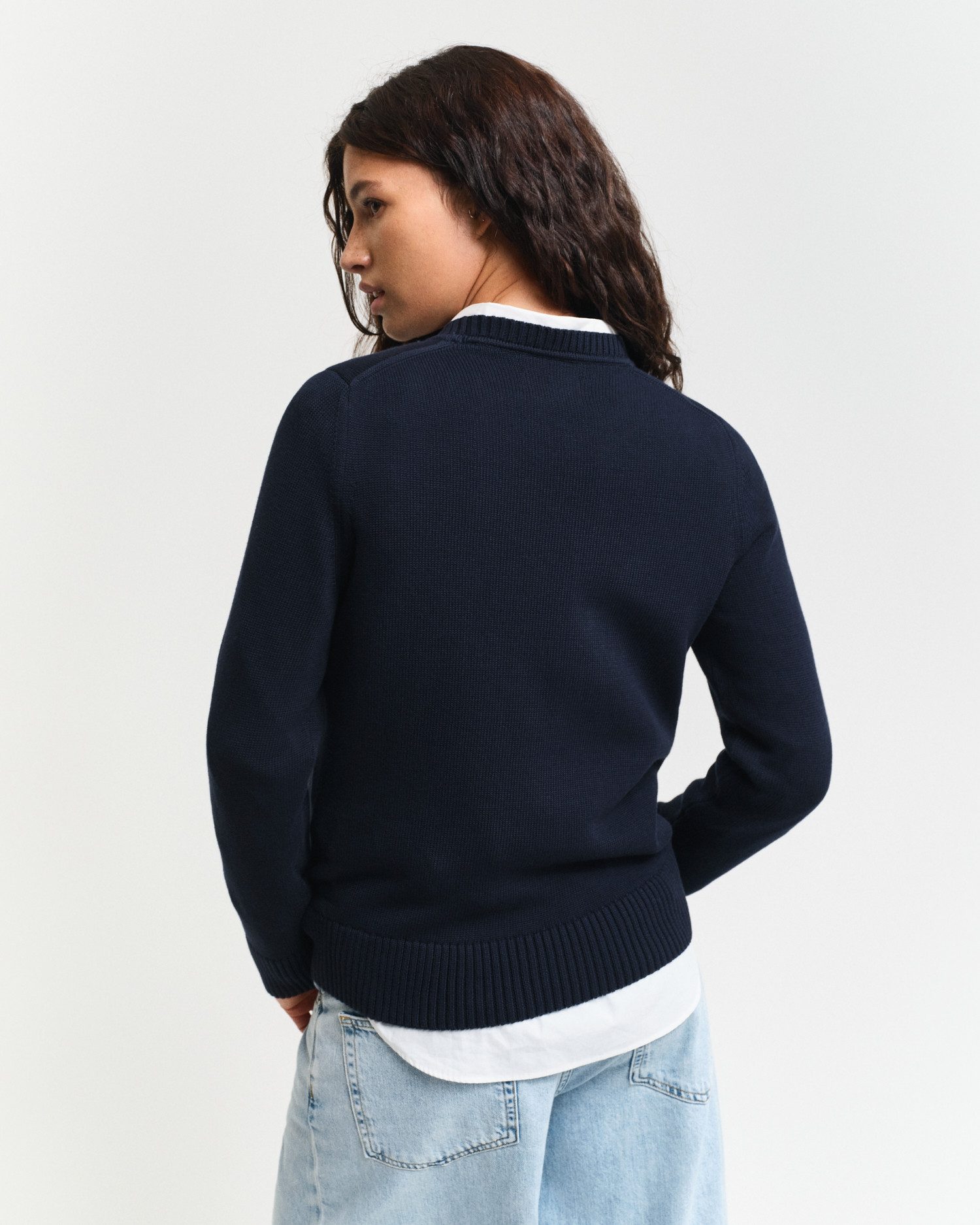 Gant Trui met ronde hals CLASSIC COTTON C-NECK