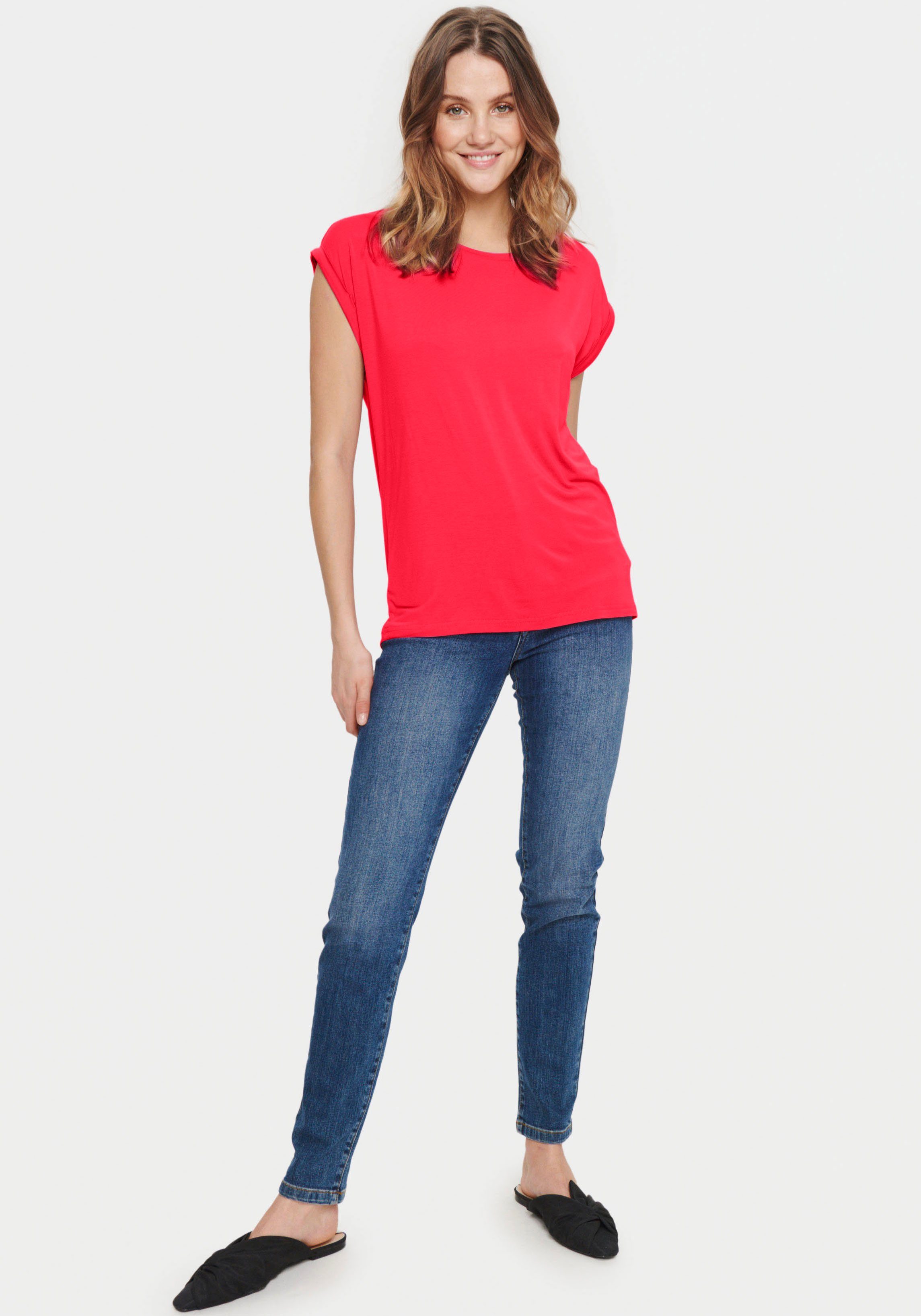 Saint Tropez Shirt met korte mouwen U1520 AdeliaSZ T-Shirt