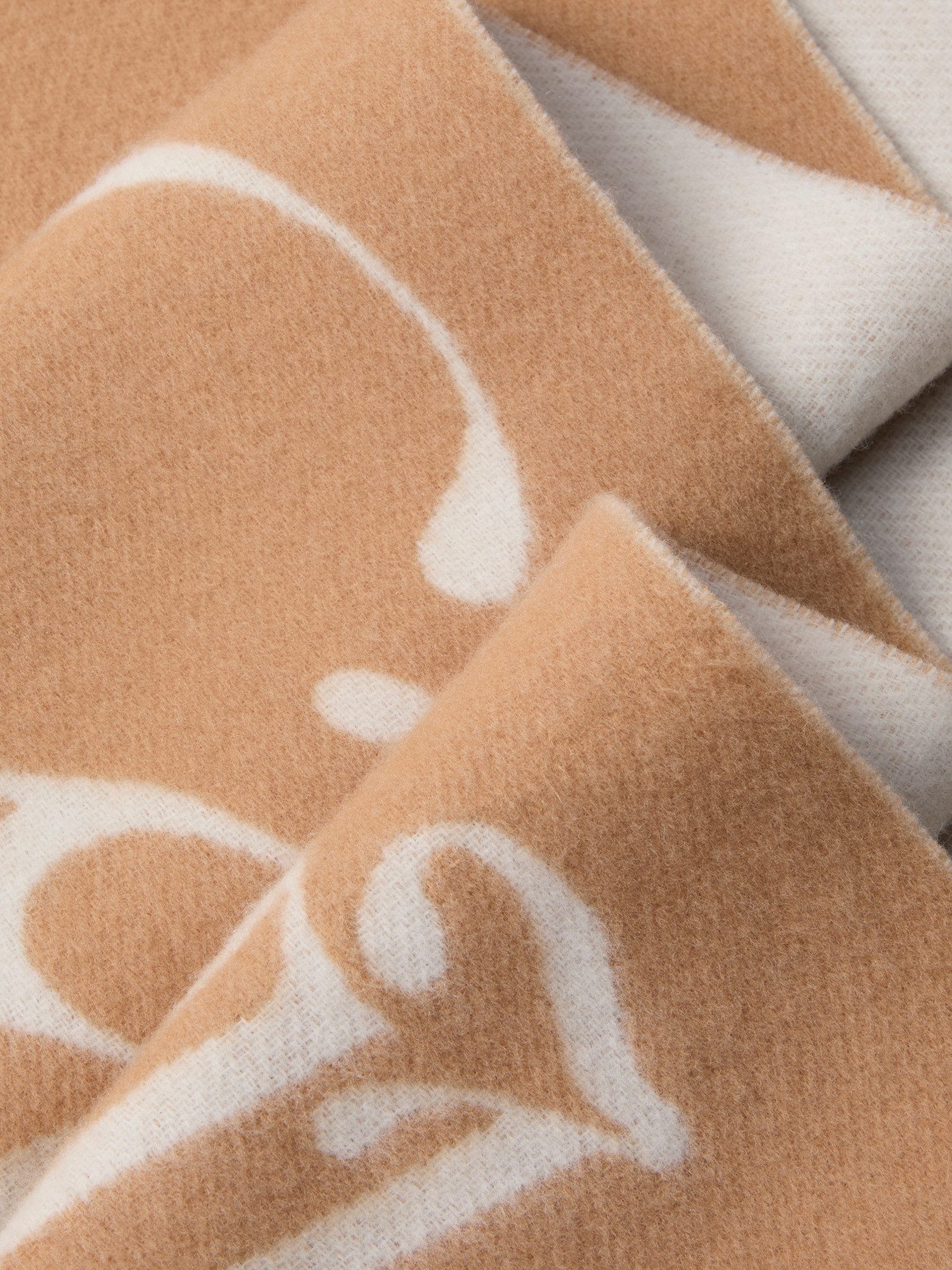 Calvin Klein Modieus sjaaltje SCRIPTED LOGO BRUSHED WOOL SCARF
