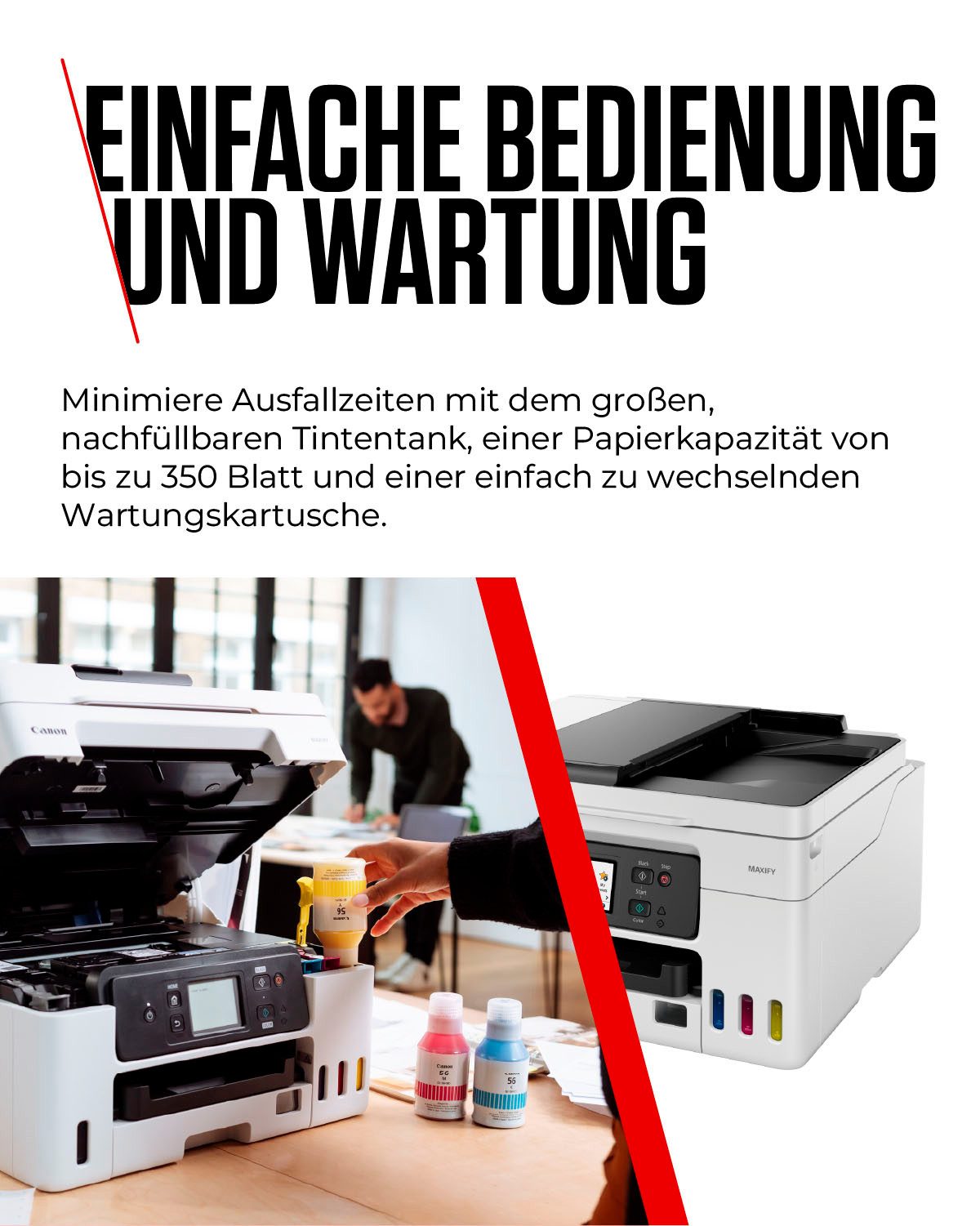 Canon All-in-oneprinter MAXIFY GX4050 4-in-1 megatank multifunctioneel systeem