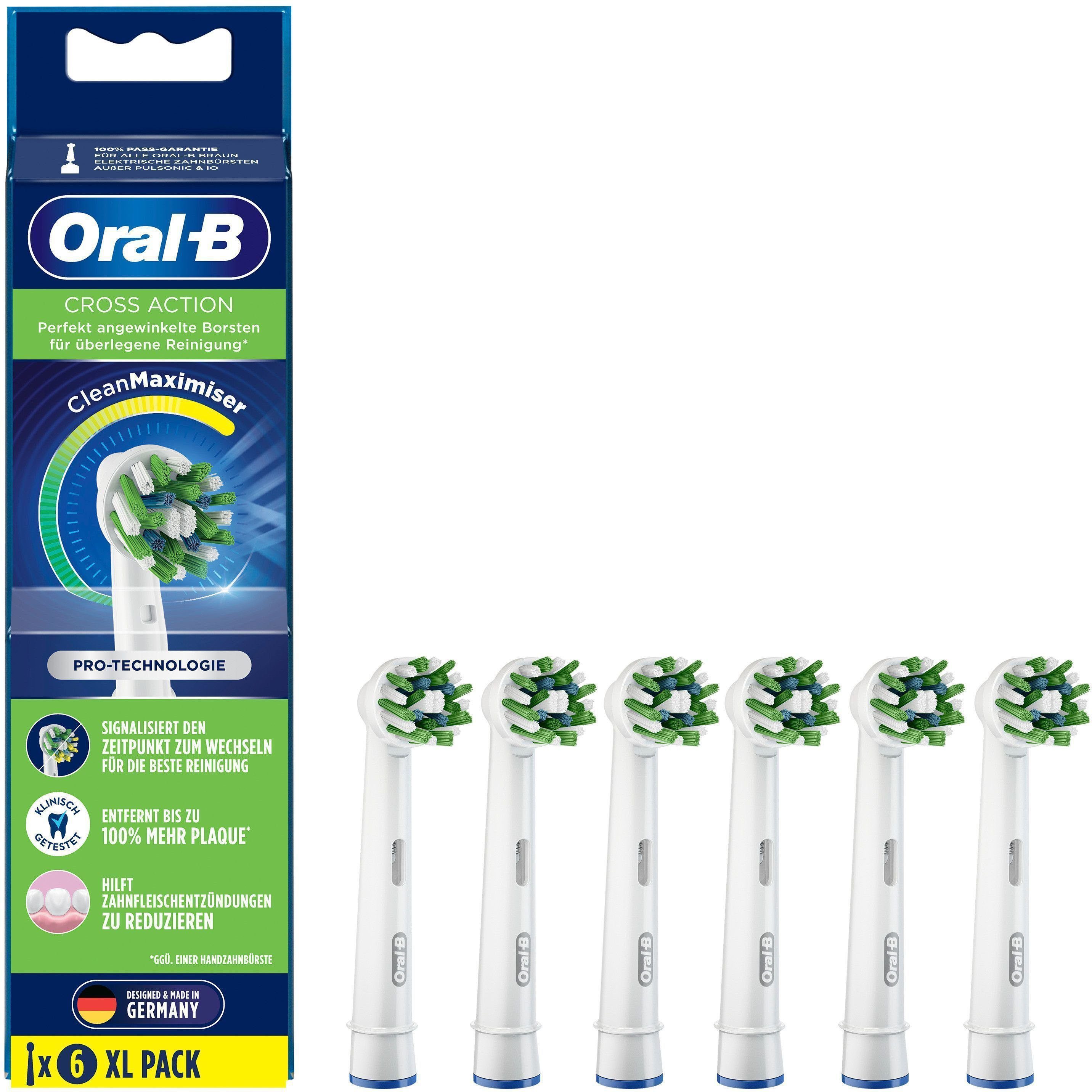 Oral B Opzetborsteltjes CrossAction CleanMaximizer
