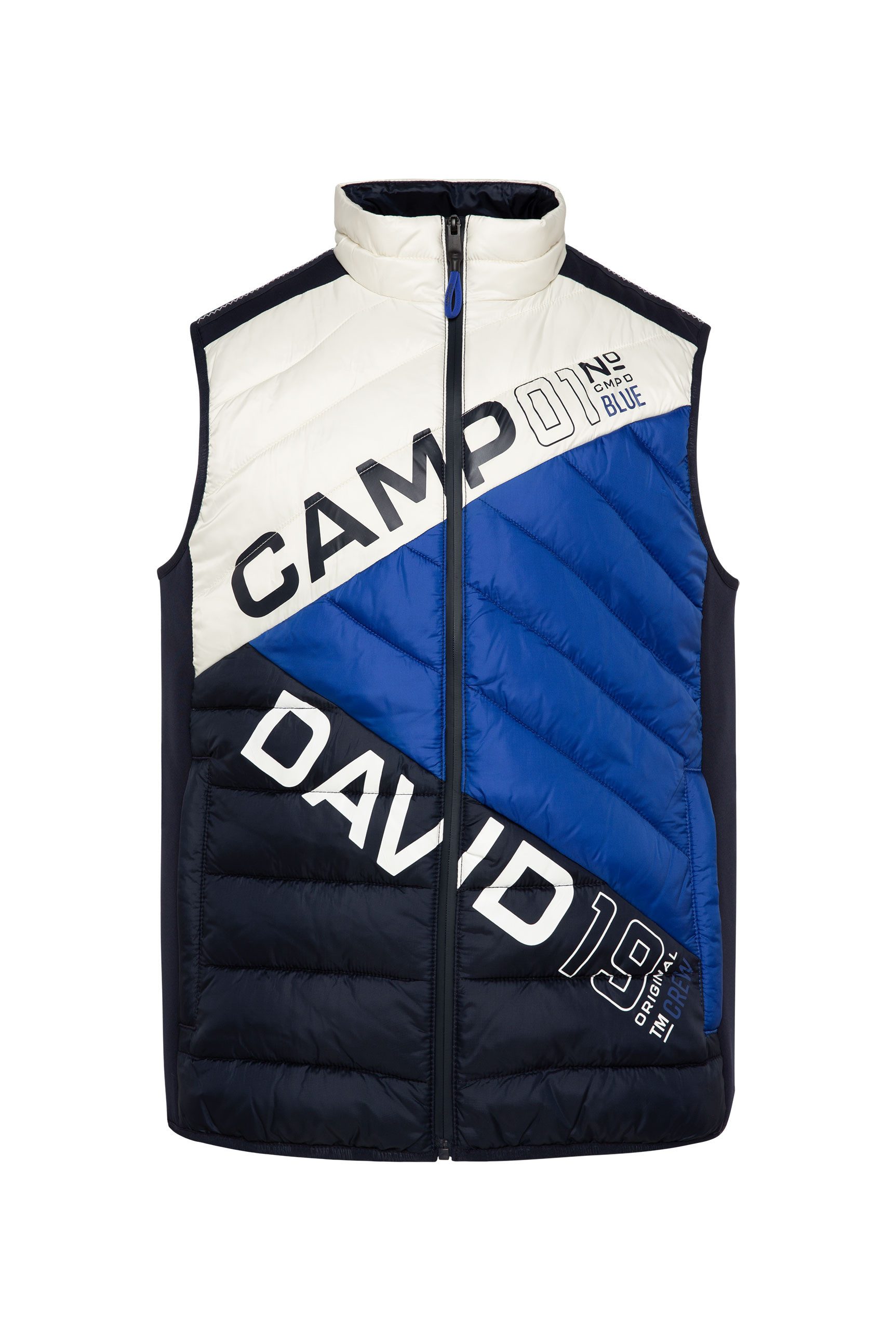 CAMP DAVID Bodywarmer met colourblocking