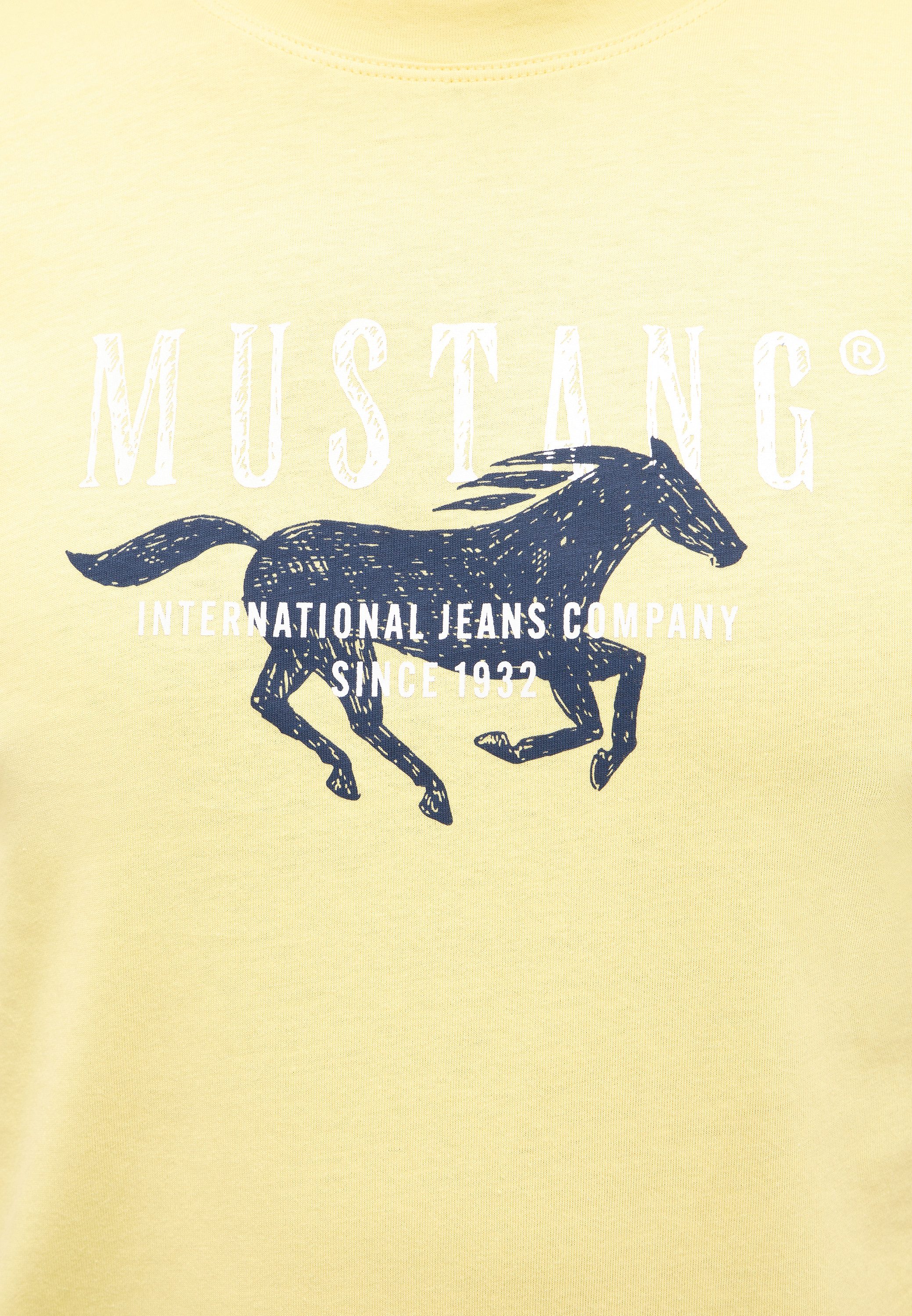 MUSTANG Shirt met korte mouwen Heren stijl Austin