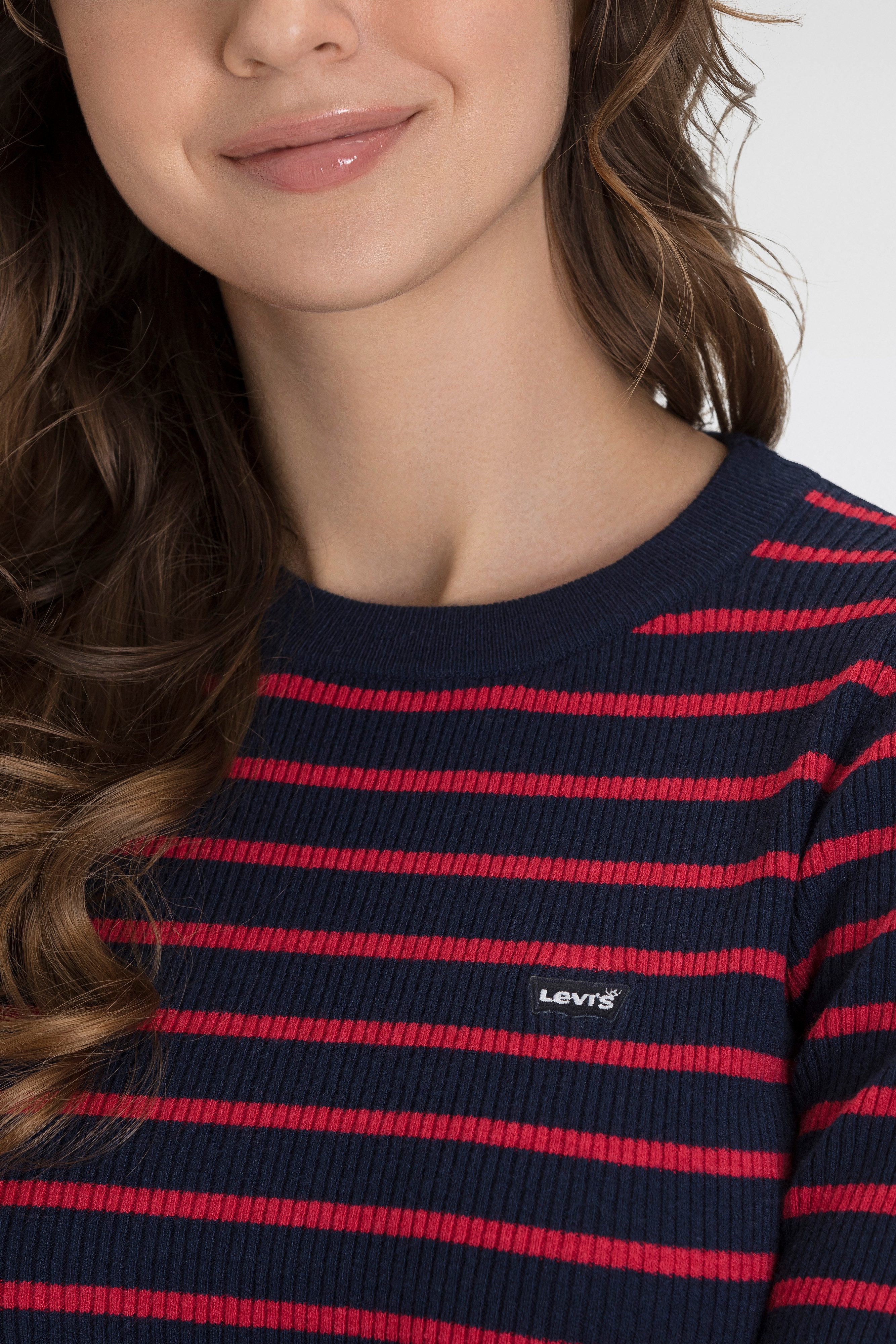 Levi's® Gebreide trui RIB SWEATER met batwing-logo