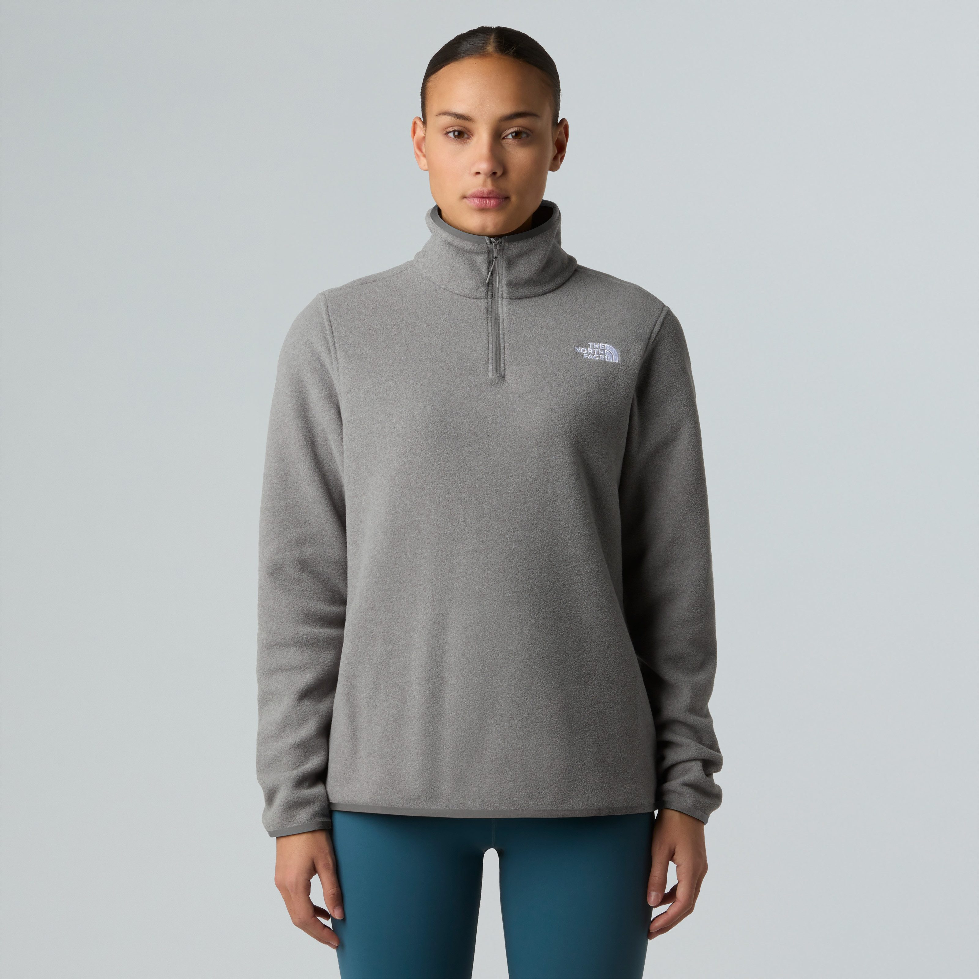 The North Face Tricot-fleecetrui W GLACIER FLEECE 1/4 ZIP JACKET (1-delig)