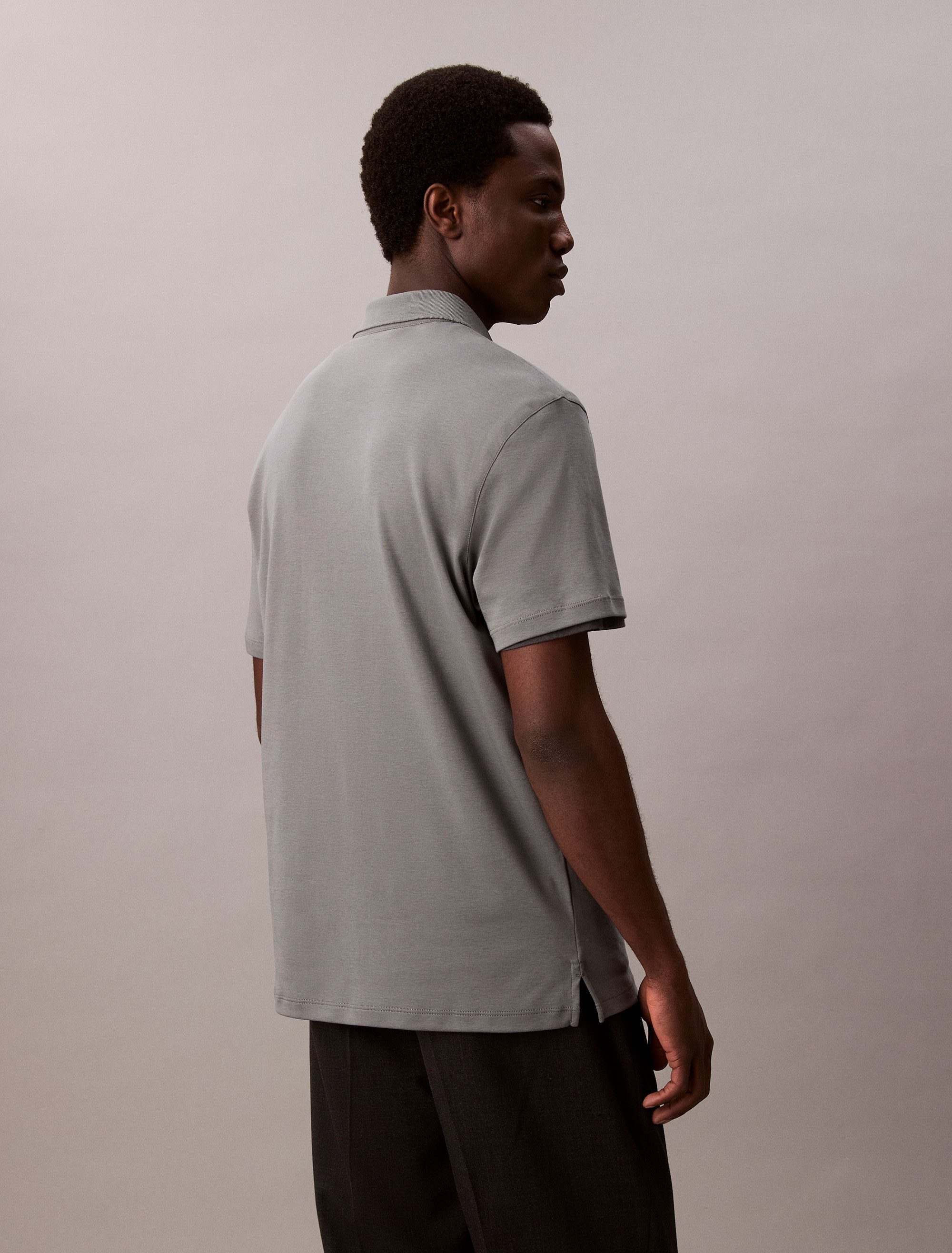 Calvin Klein Poloshirt SS SUPIMA CHEST EMB POLO
