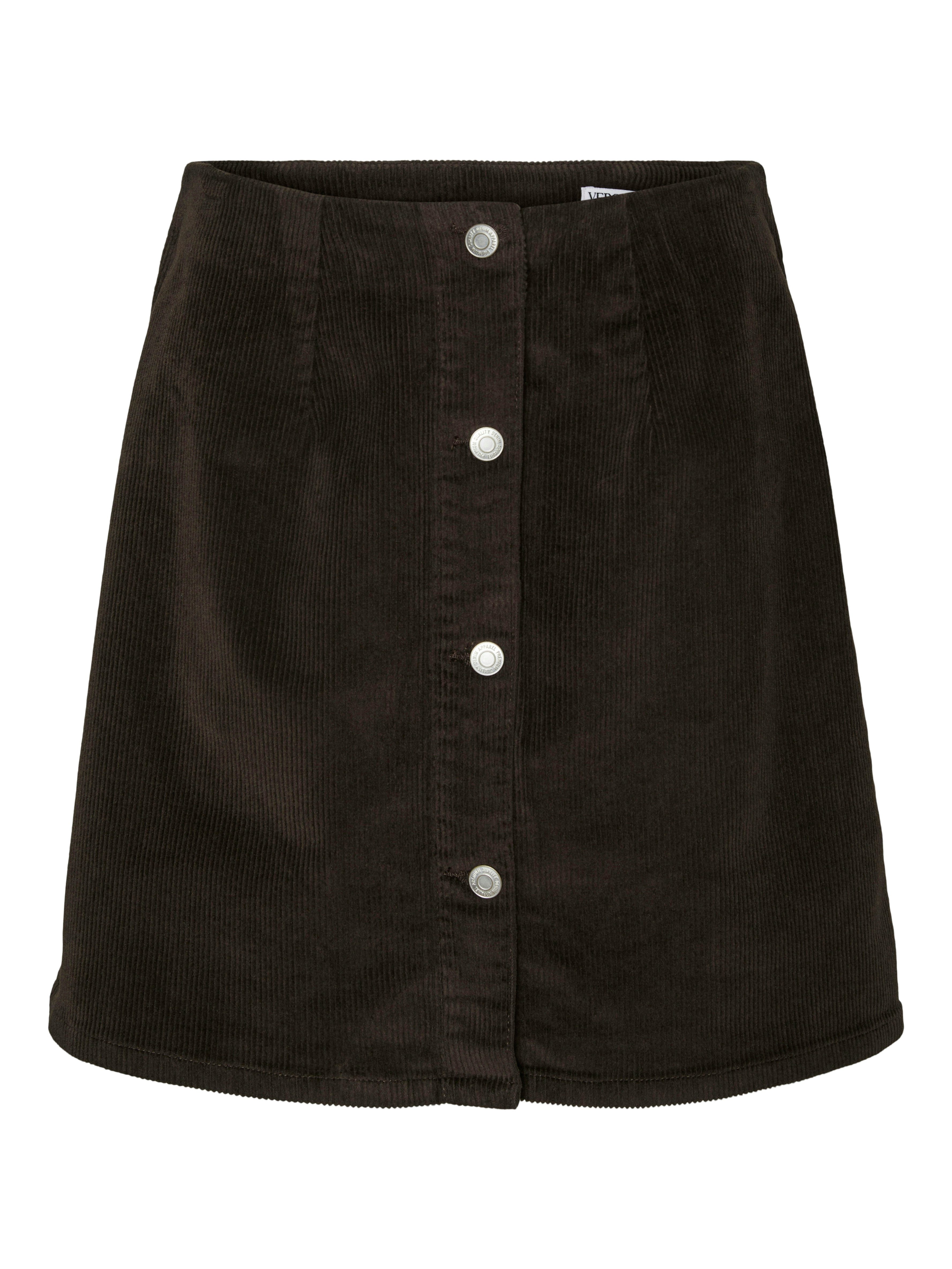 Vero Moda Cordrok VMETTA HR SHORT CORD SKATER SKIRT NOOS