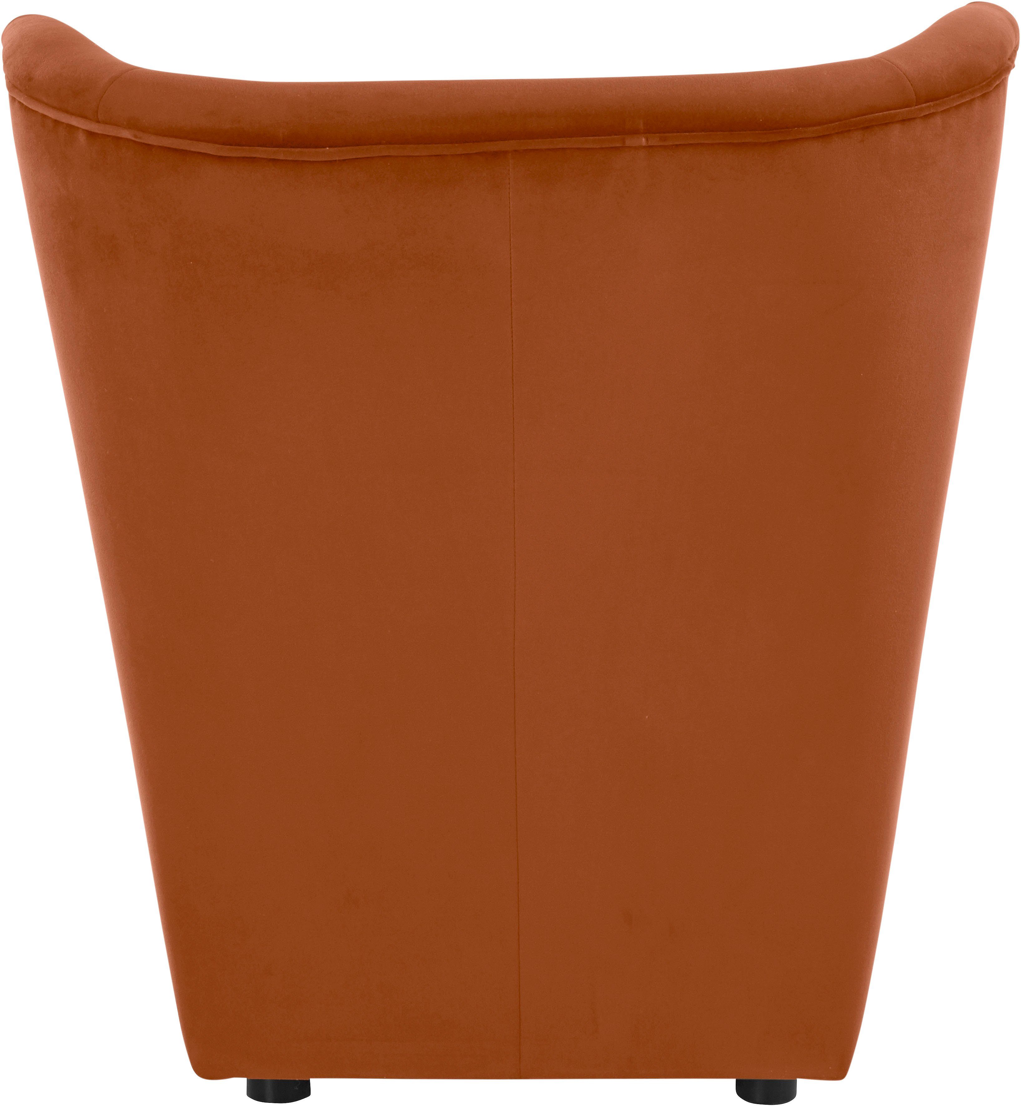LeGer Home by Lena Gercke Oorfauteuil Levke Stoel naar keuze met of zonder hocker