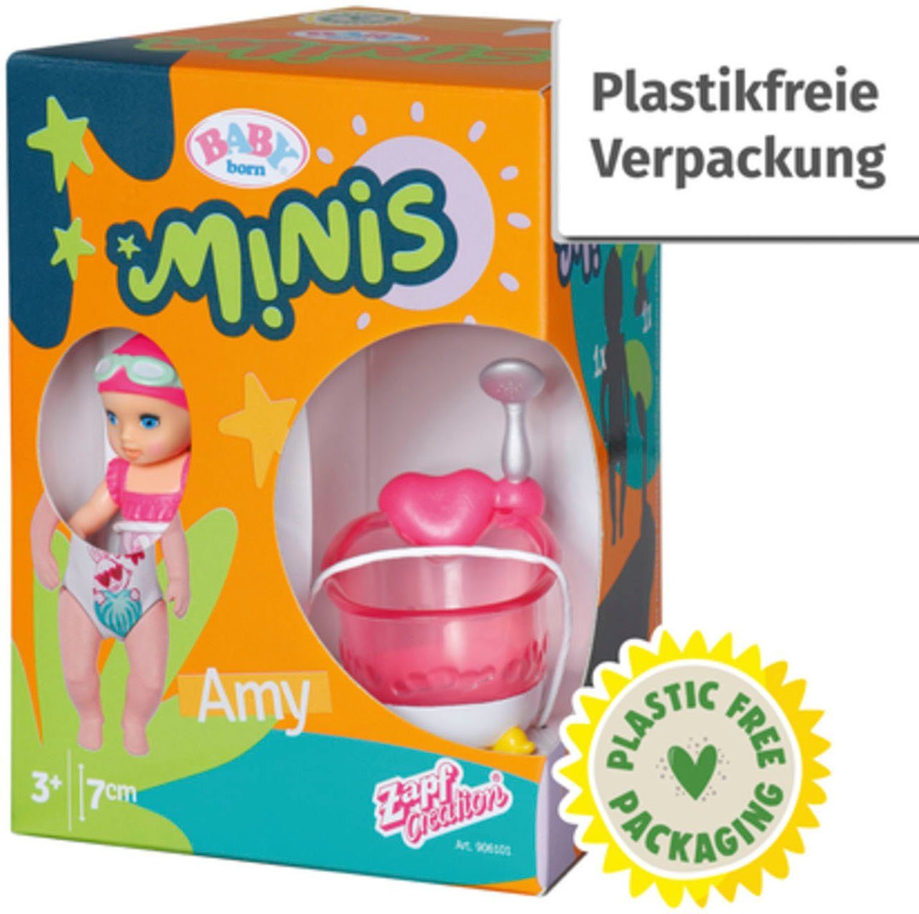 Baby Born Mini-pop BABY born® mini’s badkuip inclusief baby born® mini pop