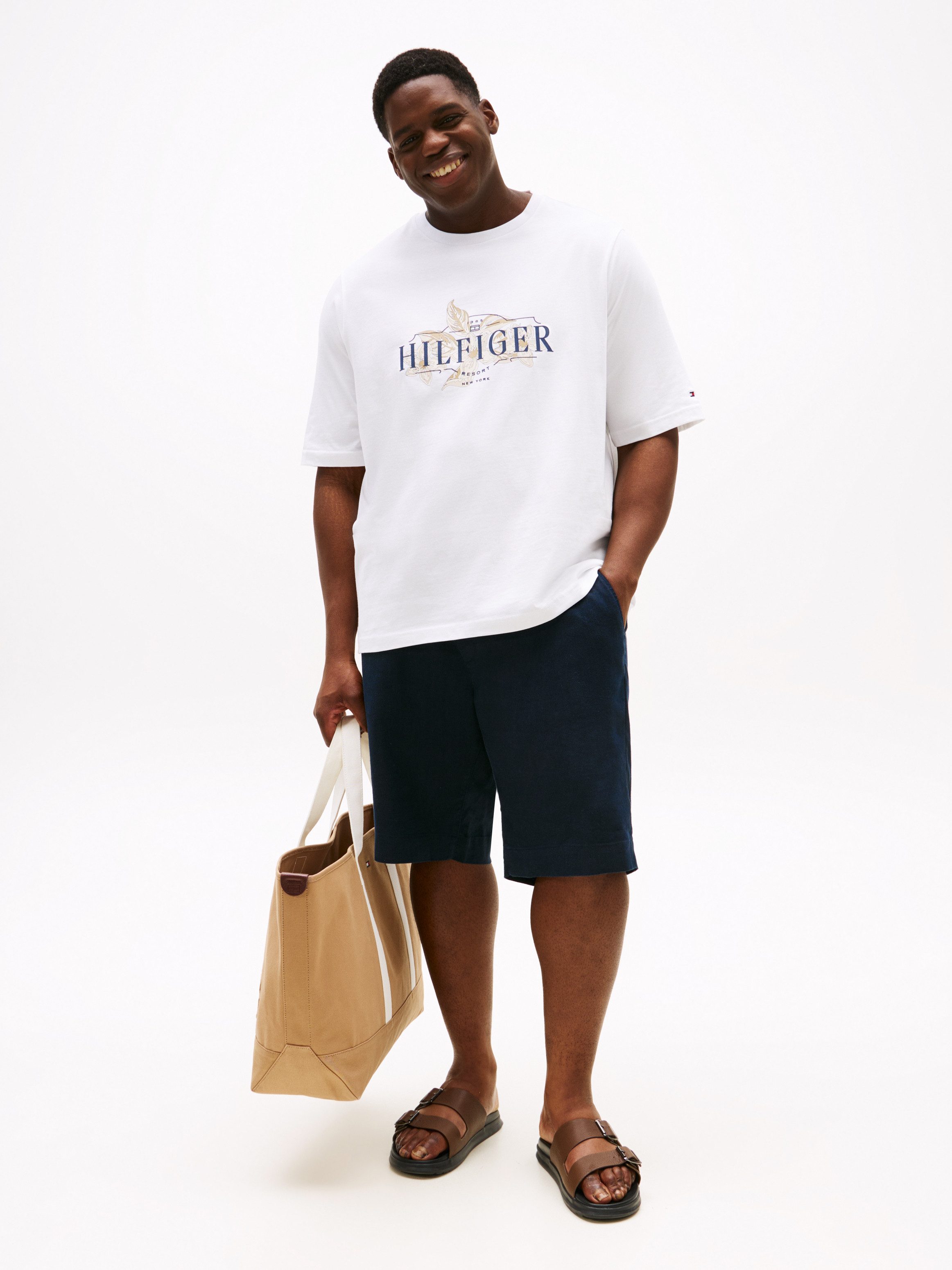 Tommy Hilfiger T-shirt BT-TROPICAL FLRAL HILFIGER TEE-B