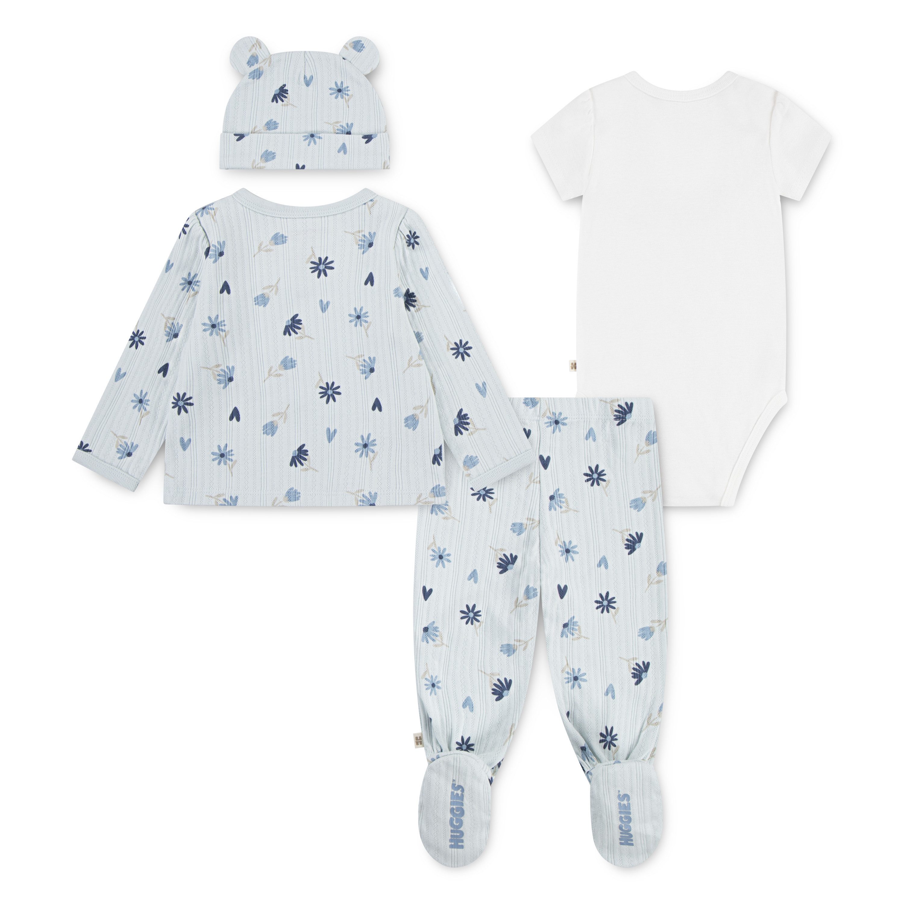 MUSTANG Newborn-cadeauset (set, 4-delig)
