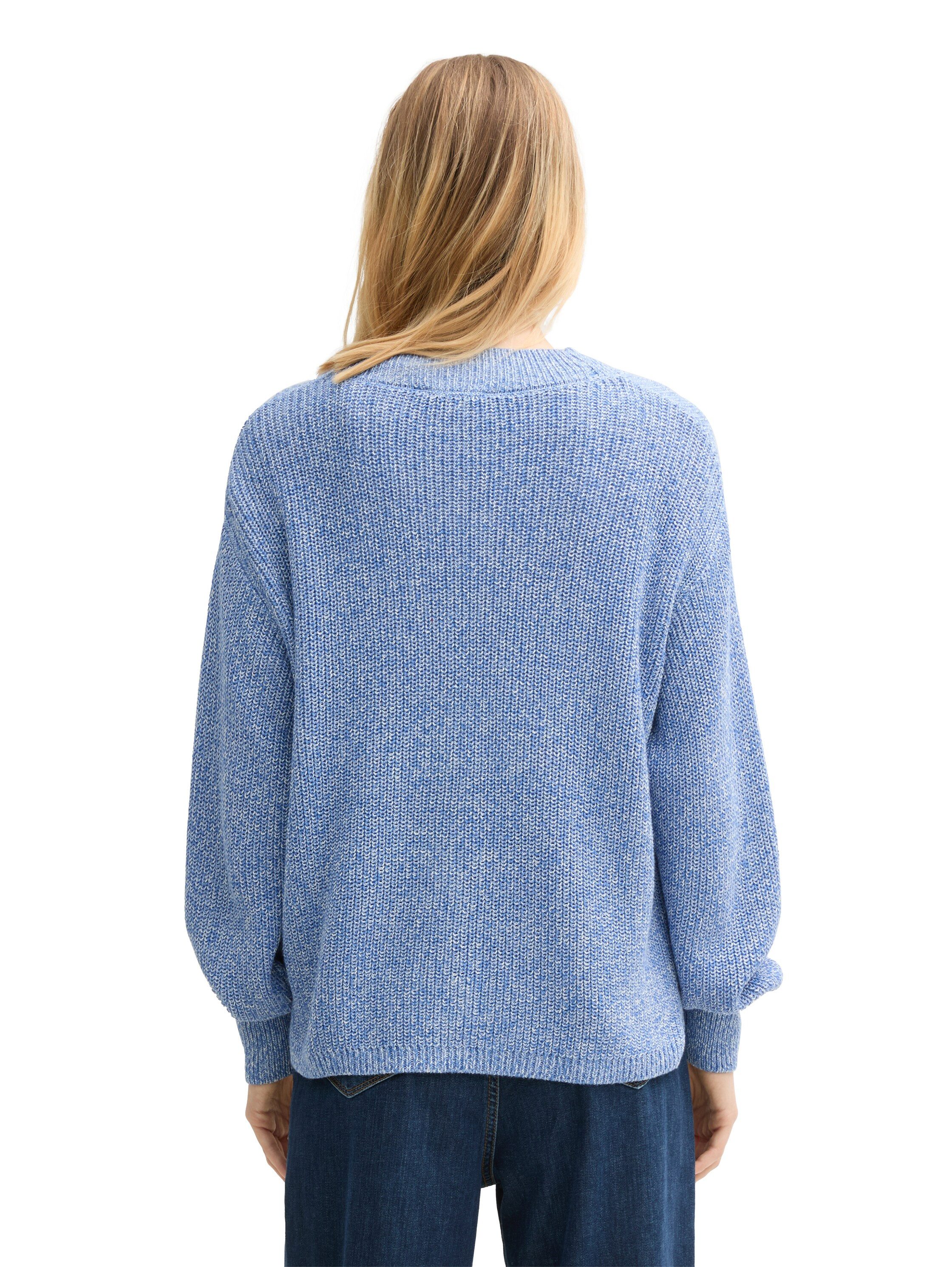 Tom Tailor Denim Cardigan met breistructuur en knoopsluiting