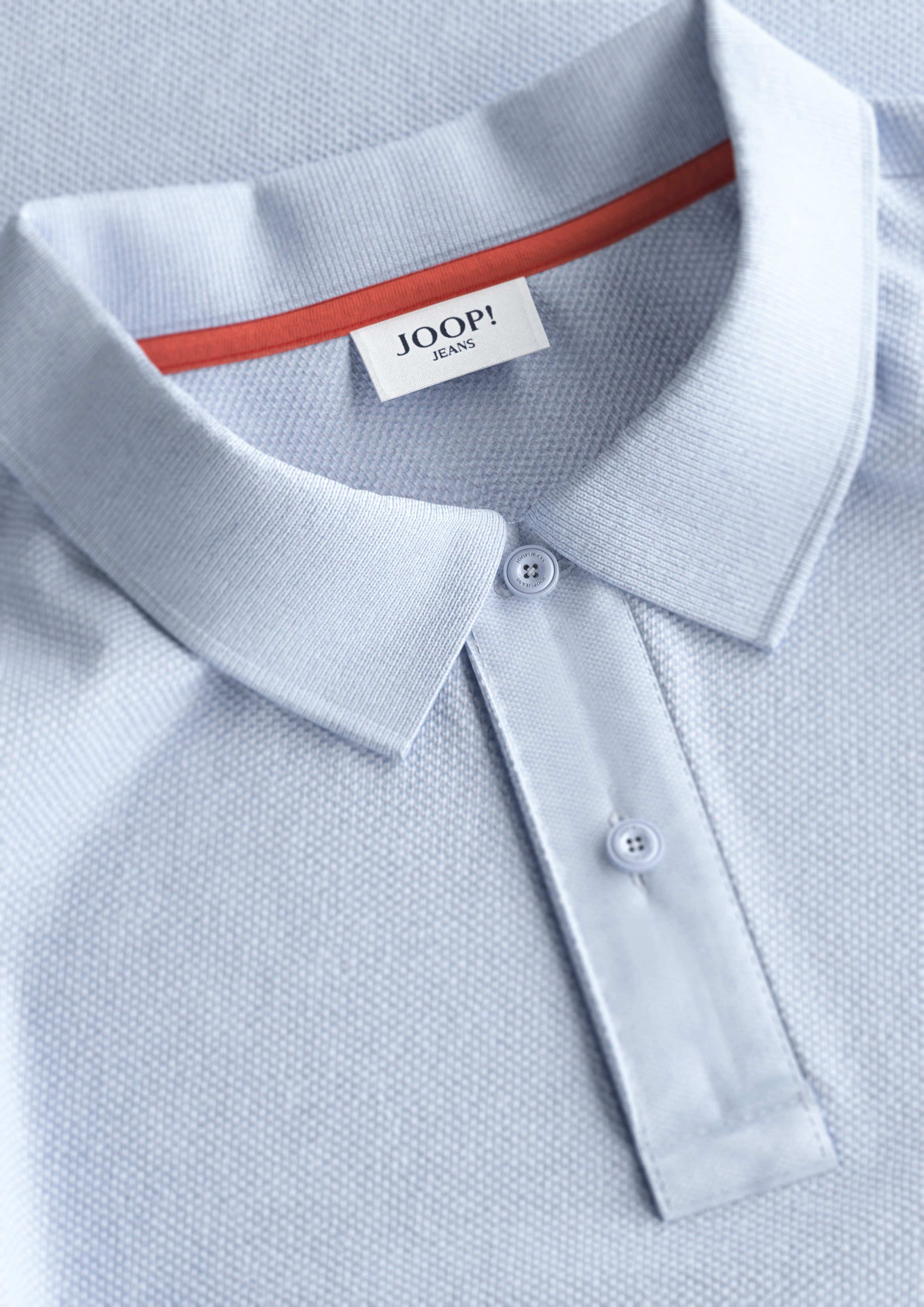 Joop Jeans Poloshirt Ambrosian met knoopsluiting