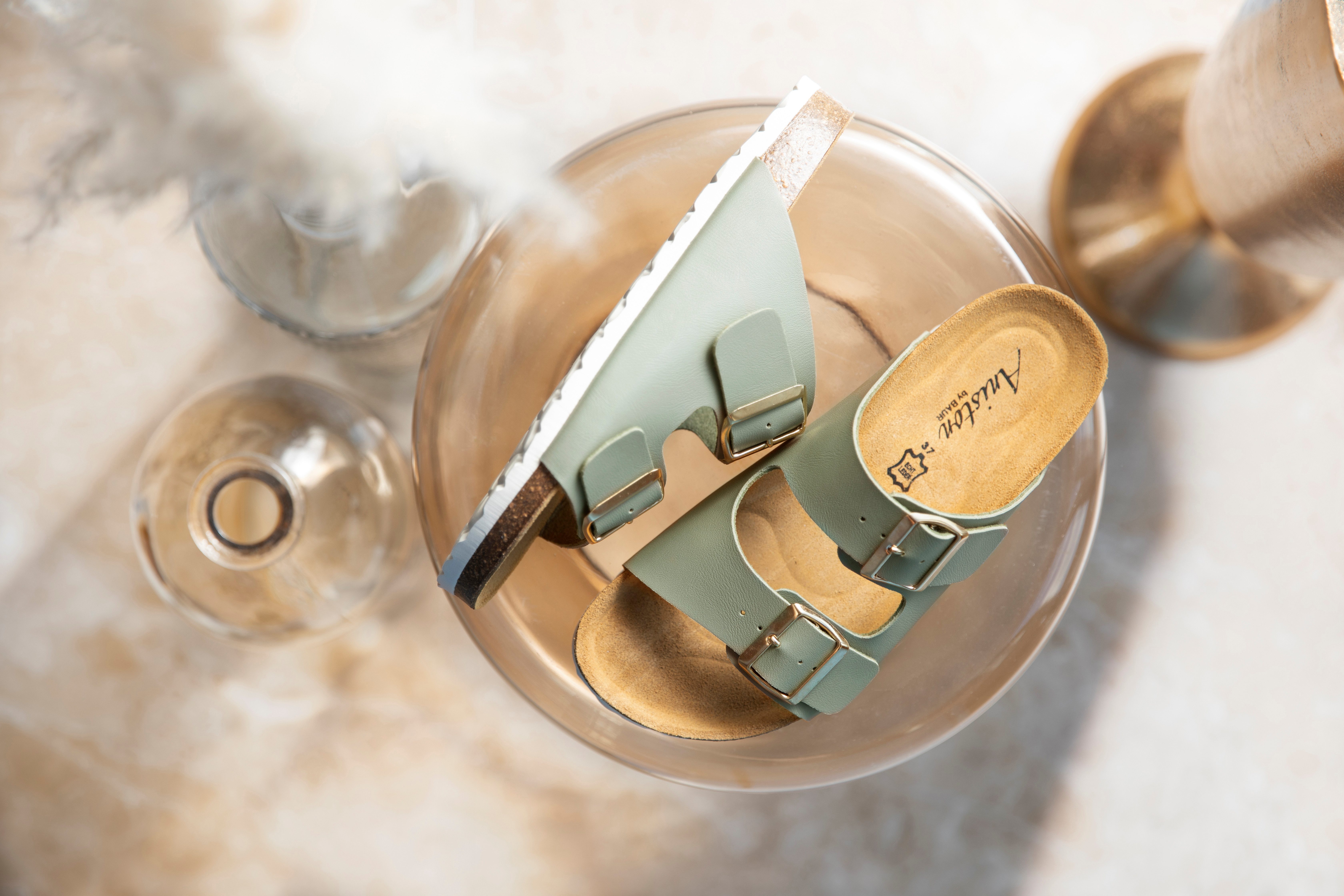 Aniston SHOES Slippers , zomerschoen, huisschoen, strandschoen, voetbed - nieuwe collectie