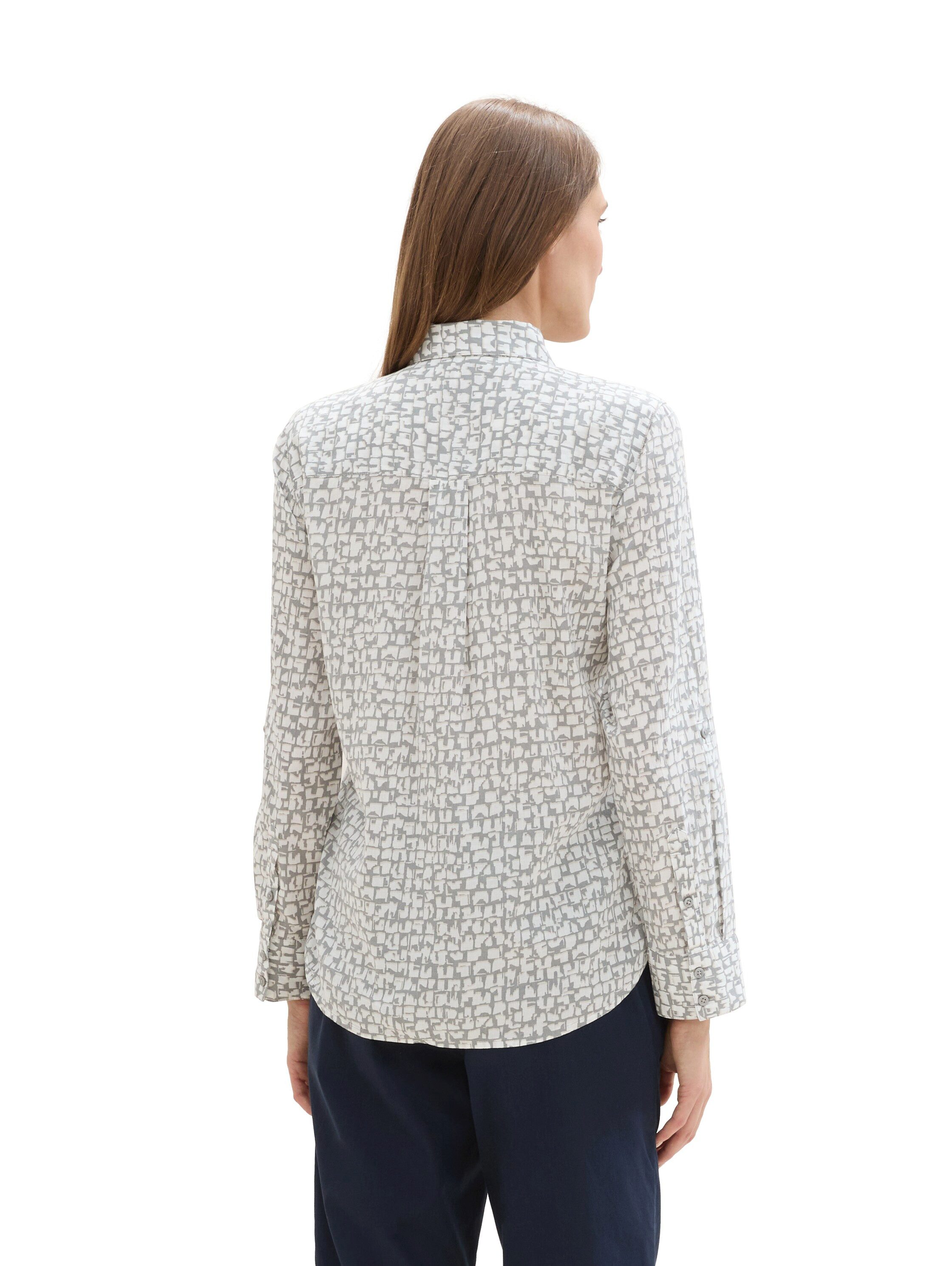 Tom Tailor Blouse met lange mouwen met print all-over