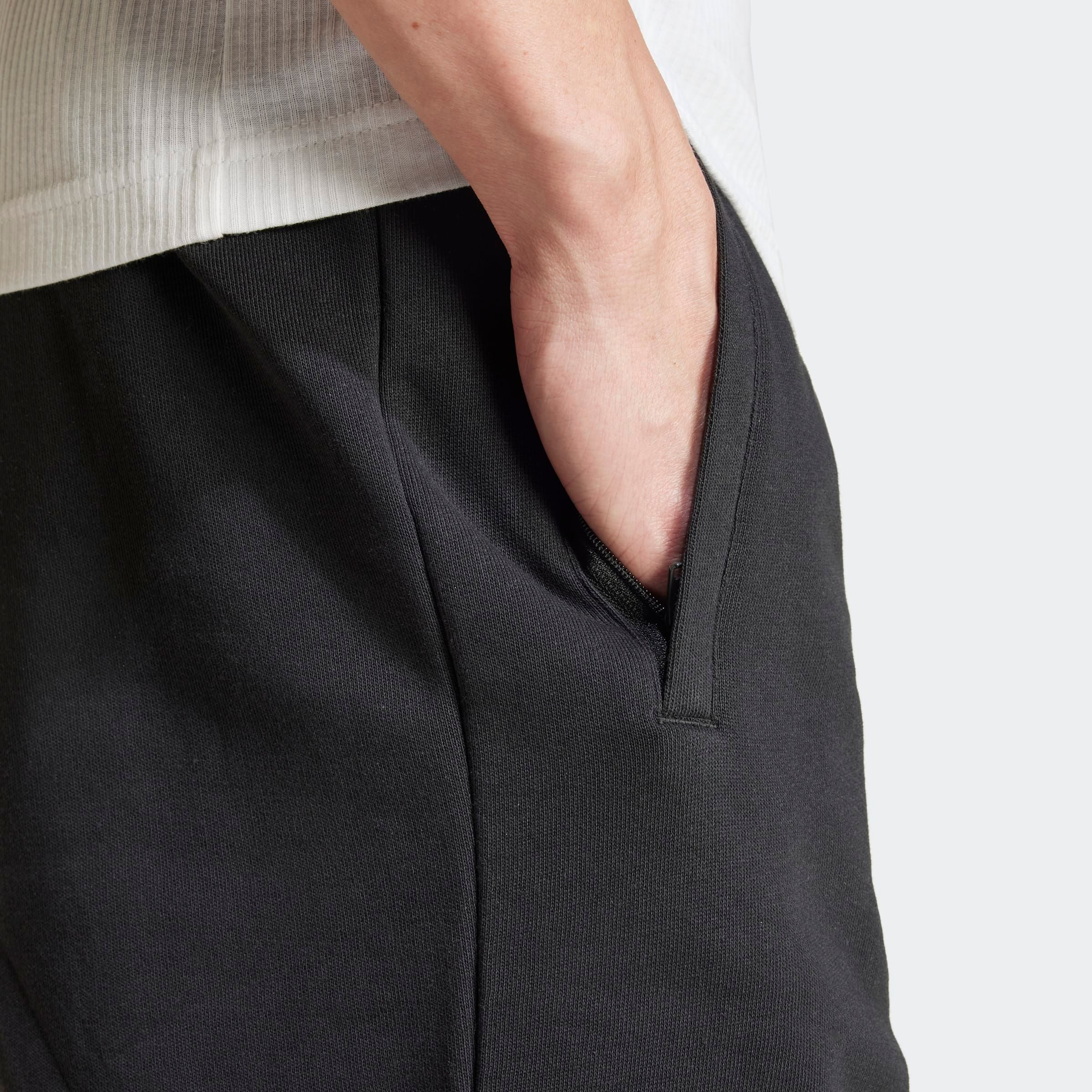 adidas Originals Short ESS SHO Essentiële sweat shorts met logo, van zacht french terry materiaal (1-delig)