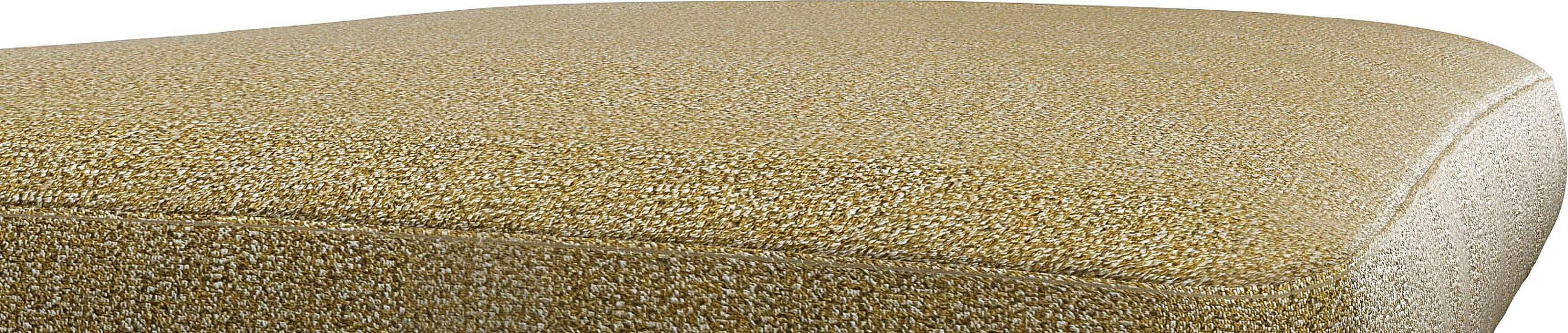 FLEXLUX Poef Glow zithocker, gestoffeerde hocker