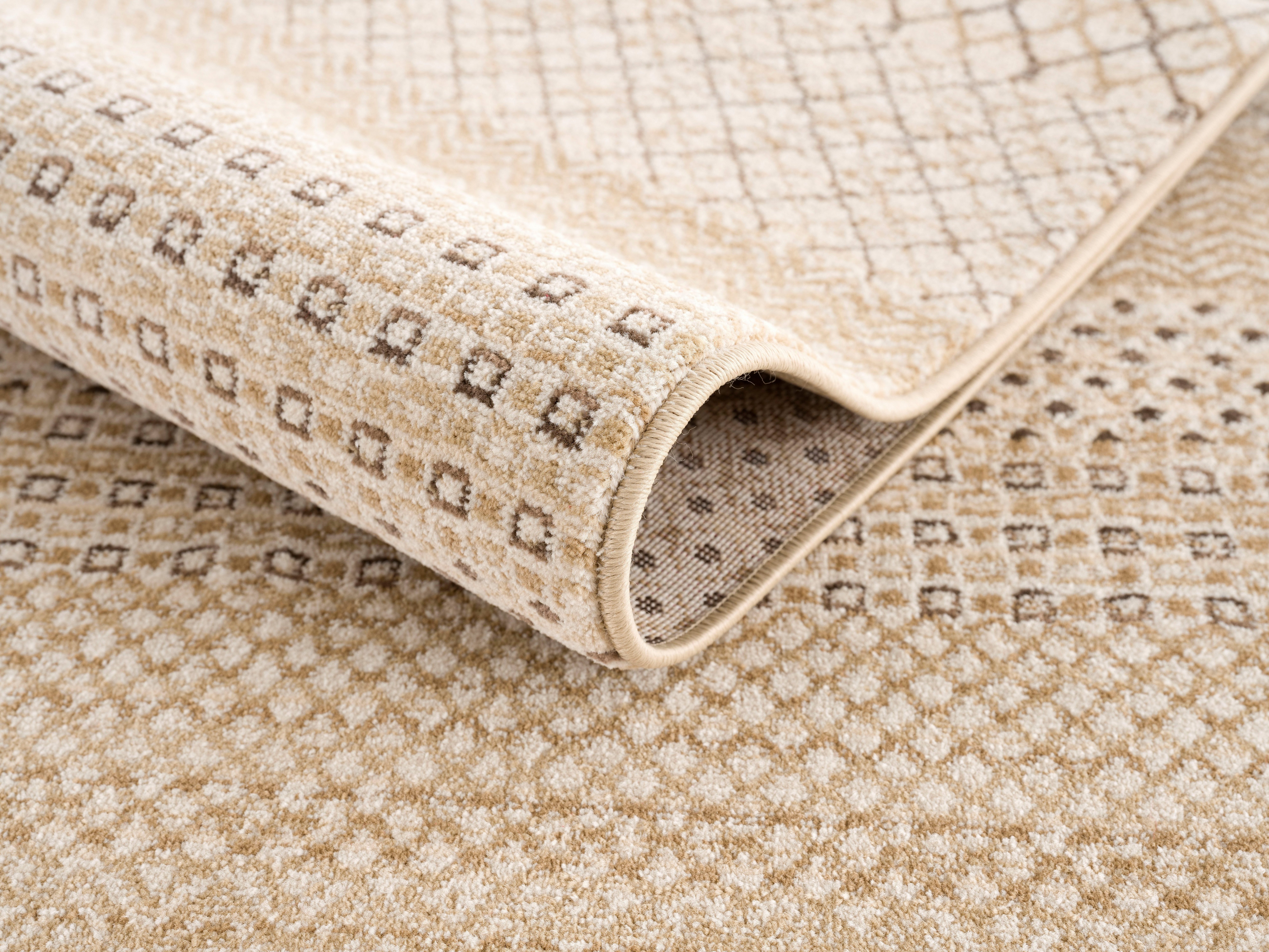 Timbers Vloerkleed Wisconsin Boho-look, berber-look, ruitdessin