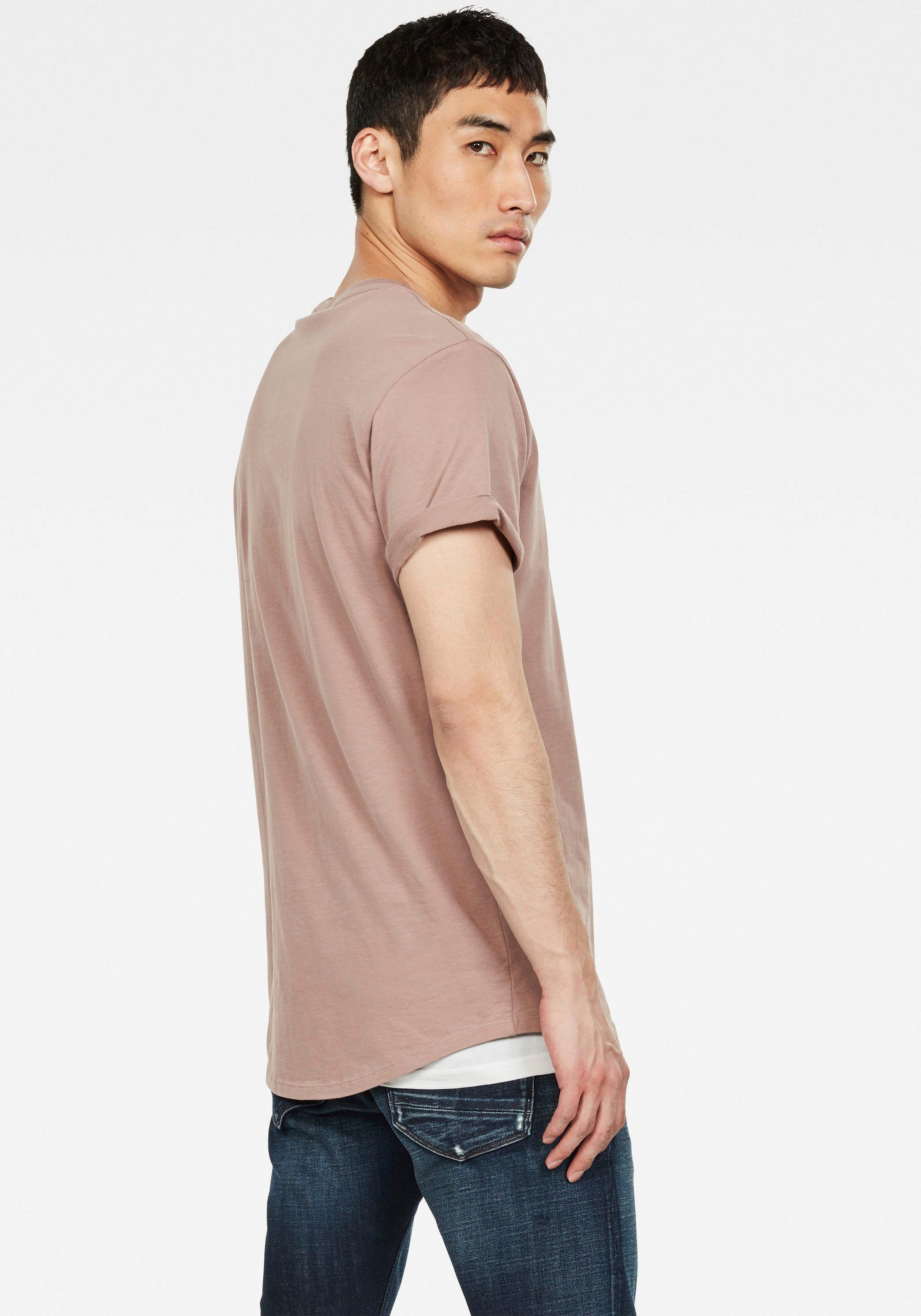 G-Star RAW T-shirt Lash met kleine logo stitching