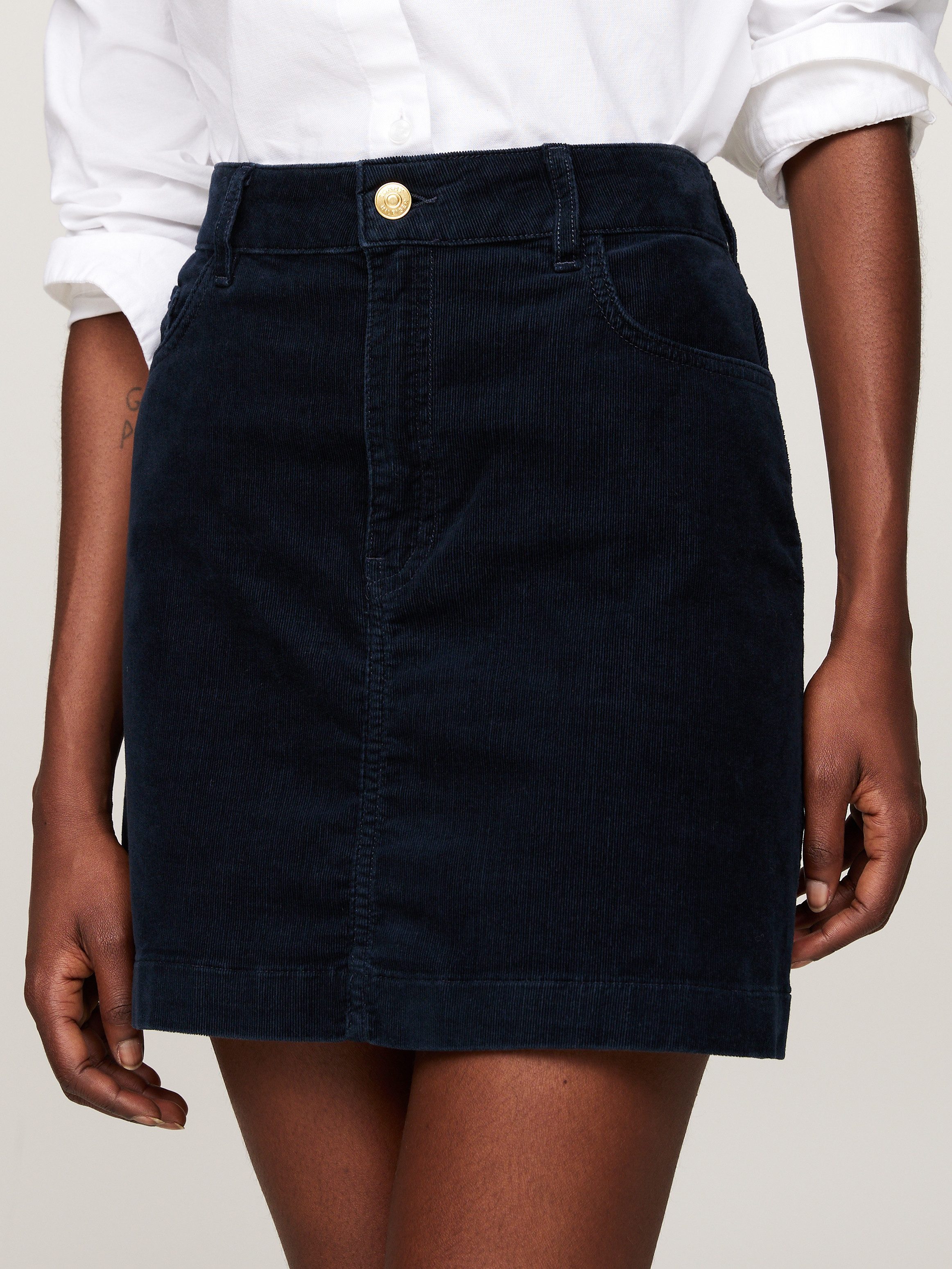 Tommy Hilfiger Minirok in 5-pocketsstijl