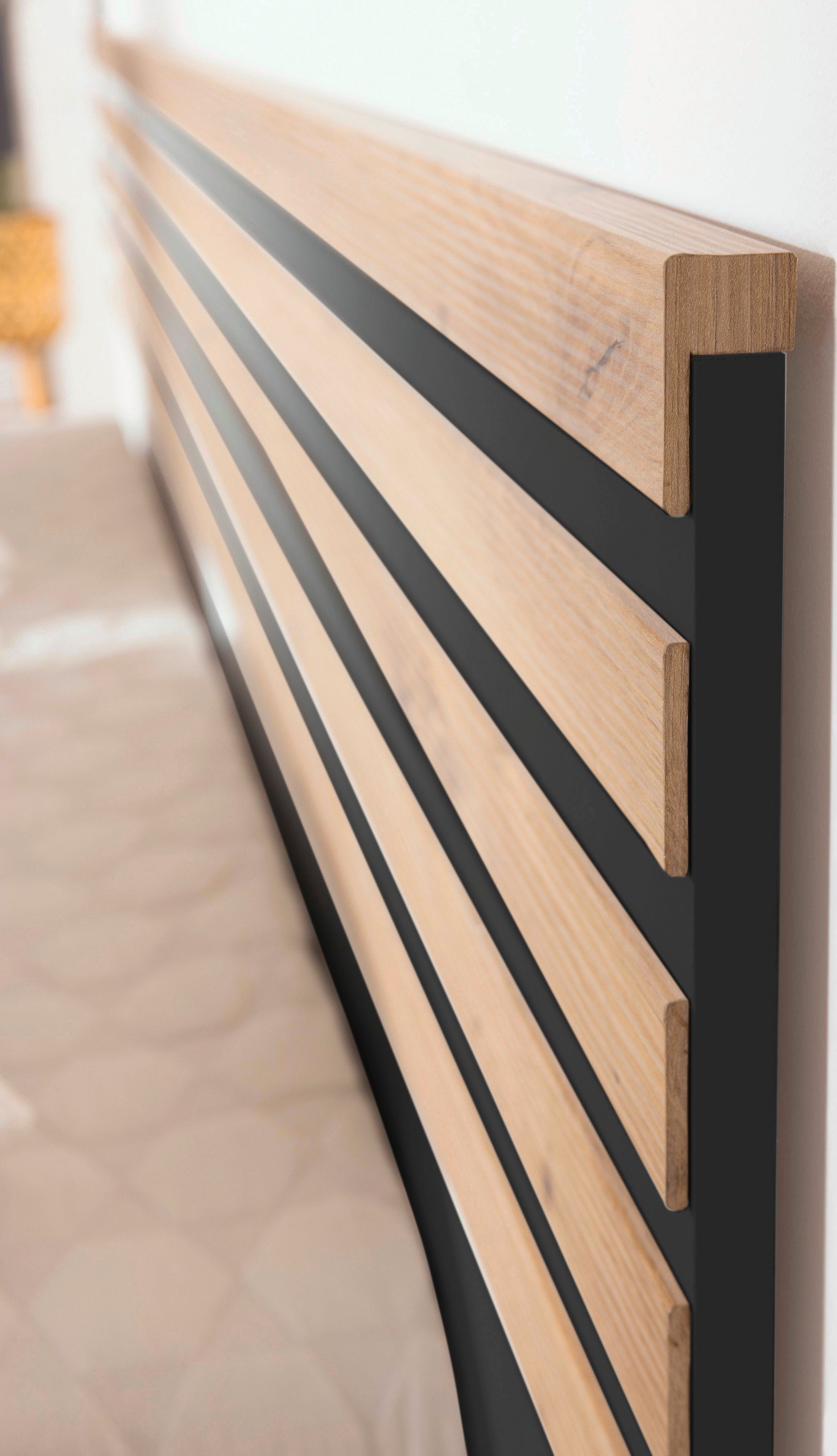 rauch Ledikant Lamella met elegante lattengarnering
