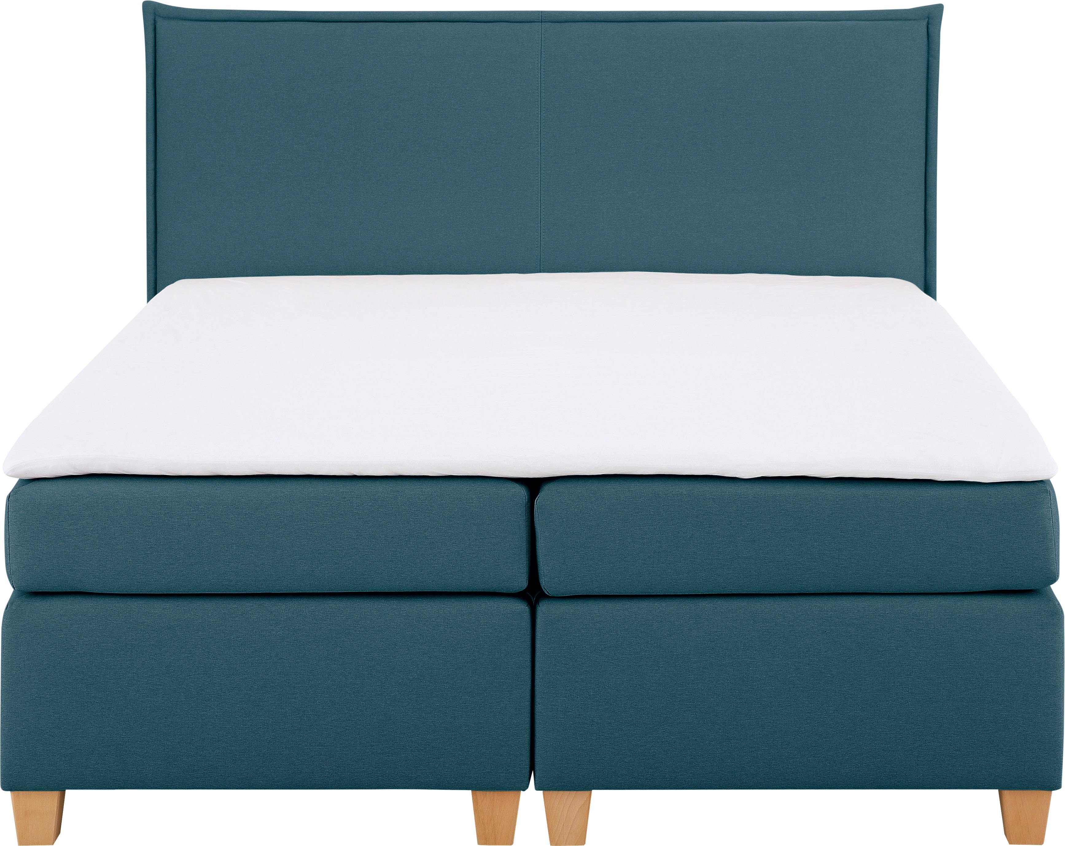 Home affaire Boxspring Houssay incl. topmatras, 5 breedtes, 2 hardheden ook in extra lang 220 cm