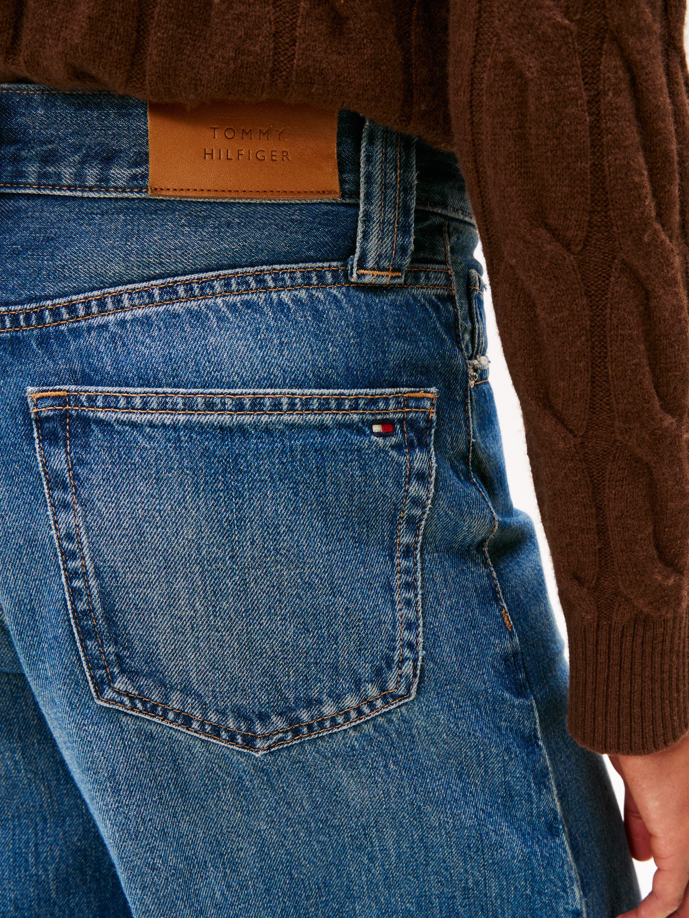 Tommy Hilfiger High-waist jeans DNM KRIS 70's WIDE LEG HW