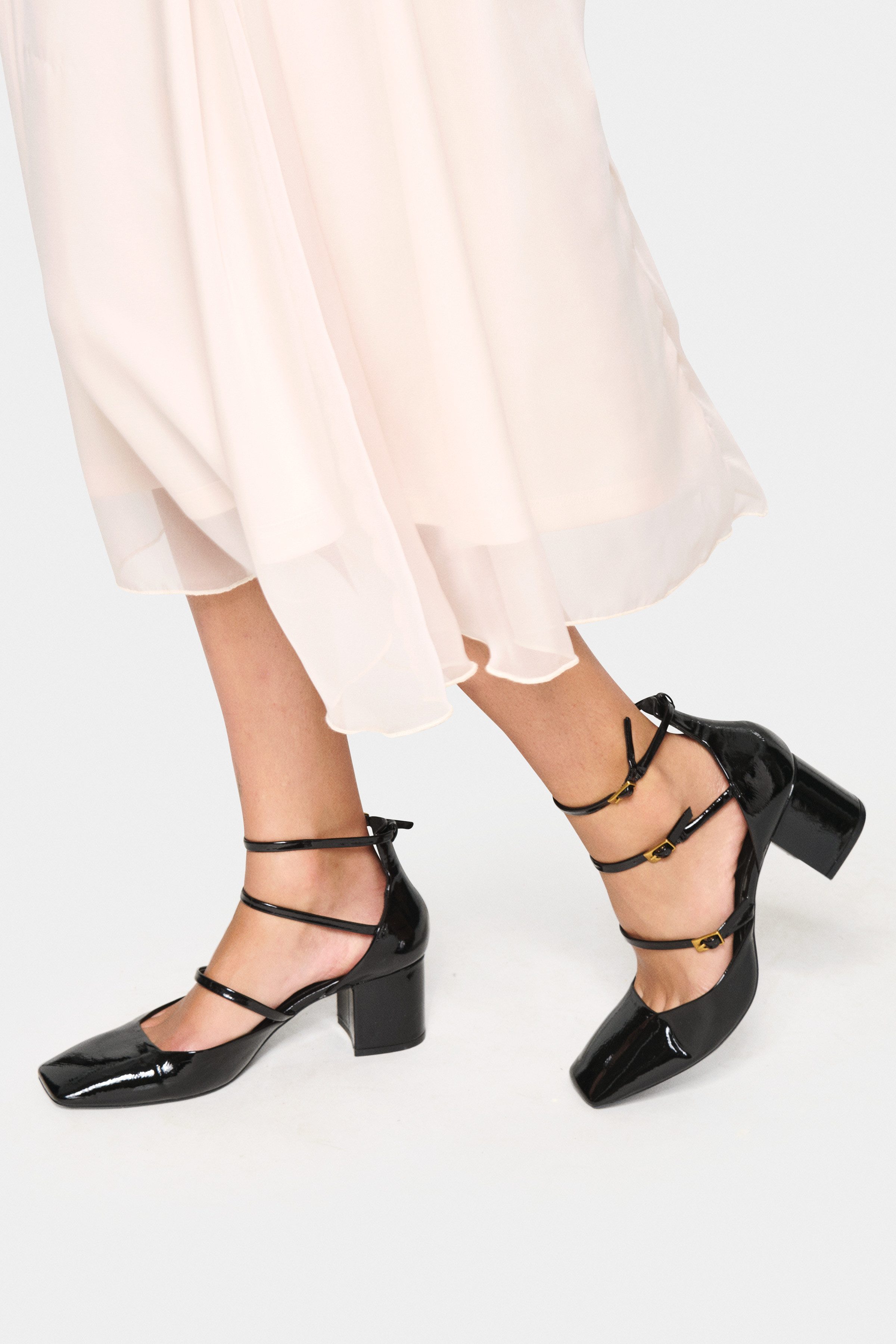 Saint Tropez Midirok CoralSZ Skirt gemaakt van chiffon