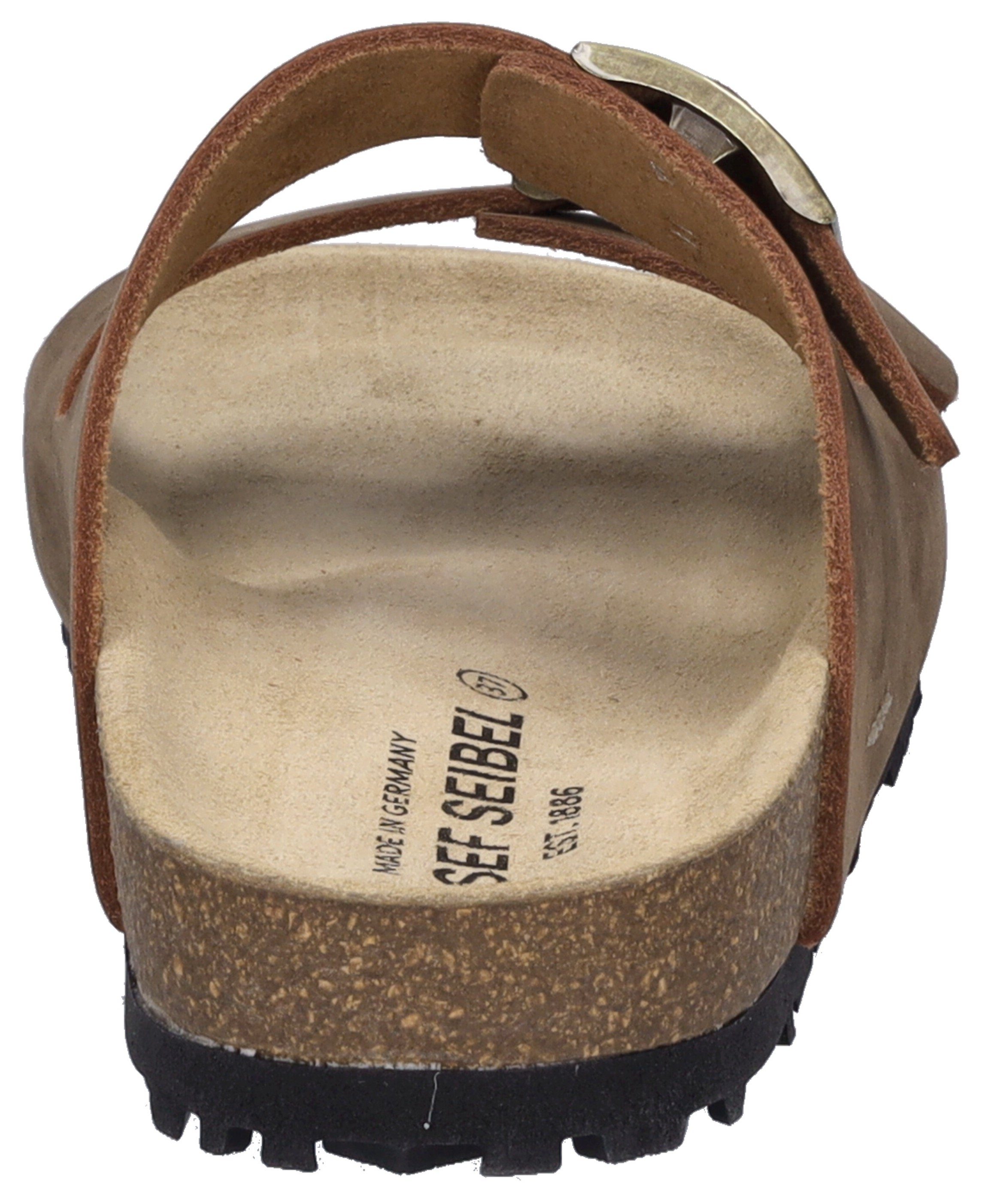 Josef Seibel Slippers Hermine 01 plateau sandaal, zomerschoen, pantoffel met comfortabel voetbed