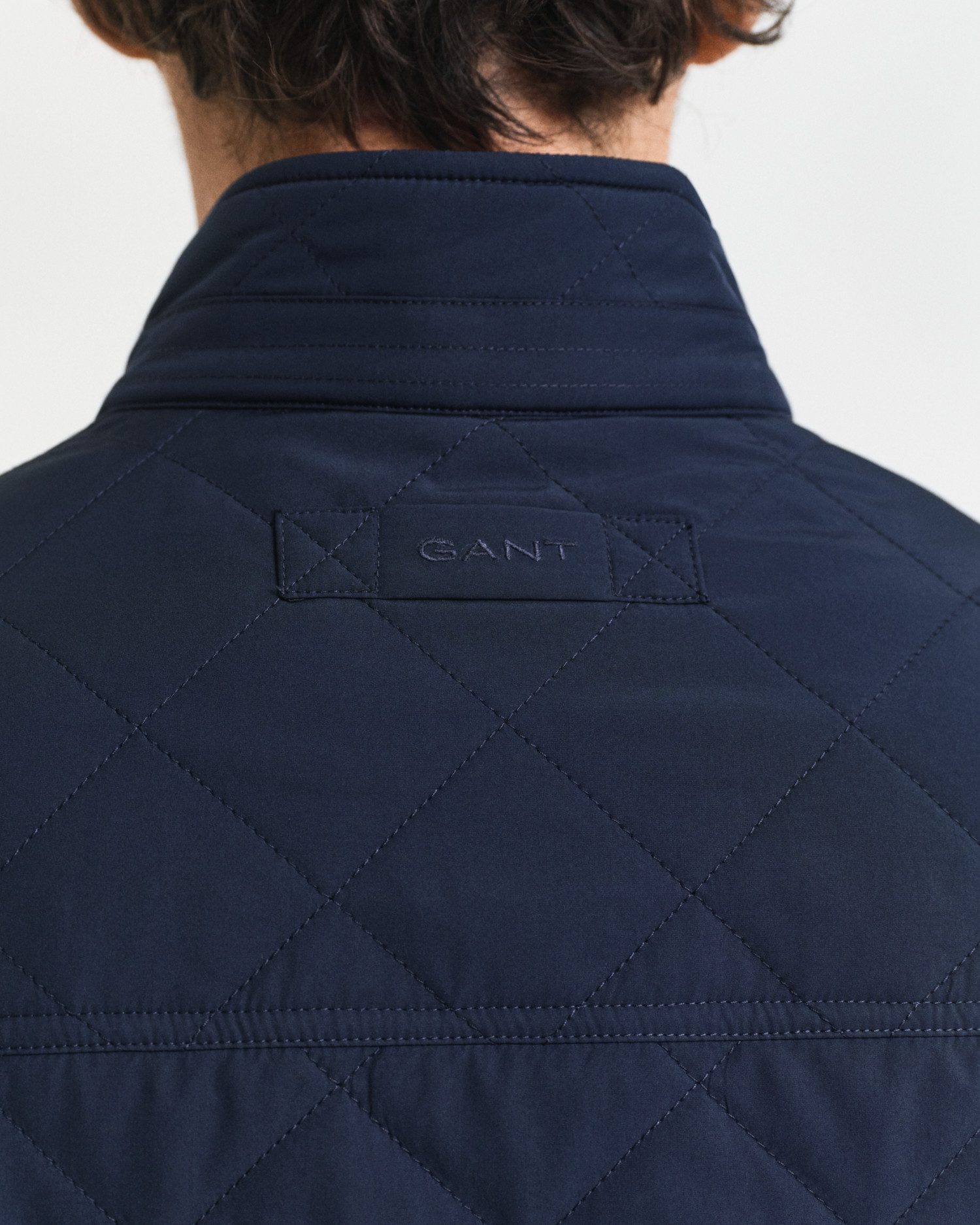 Gant Bodywarmer QUILTED WINDCHEATER VEST met wattering van gerecycled polyester