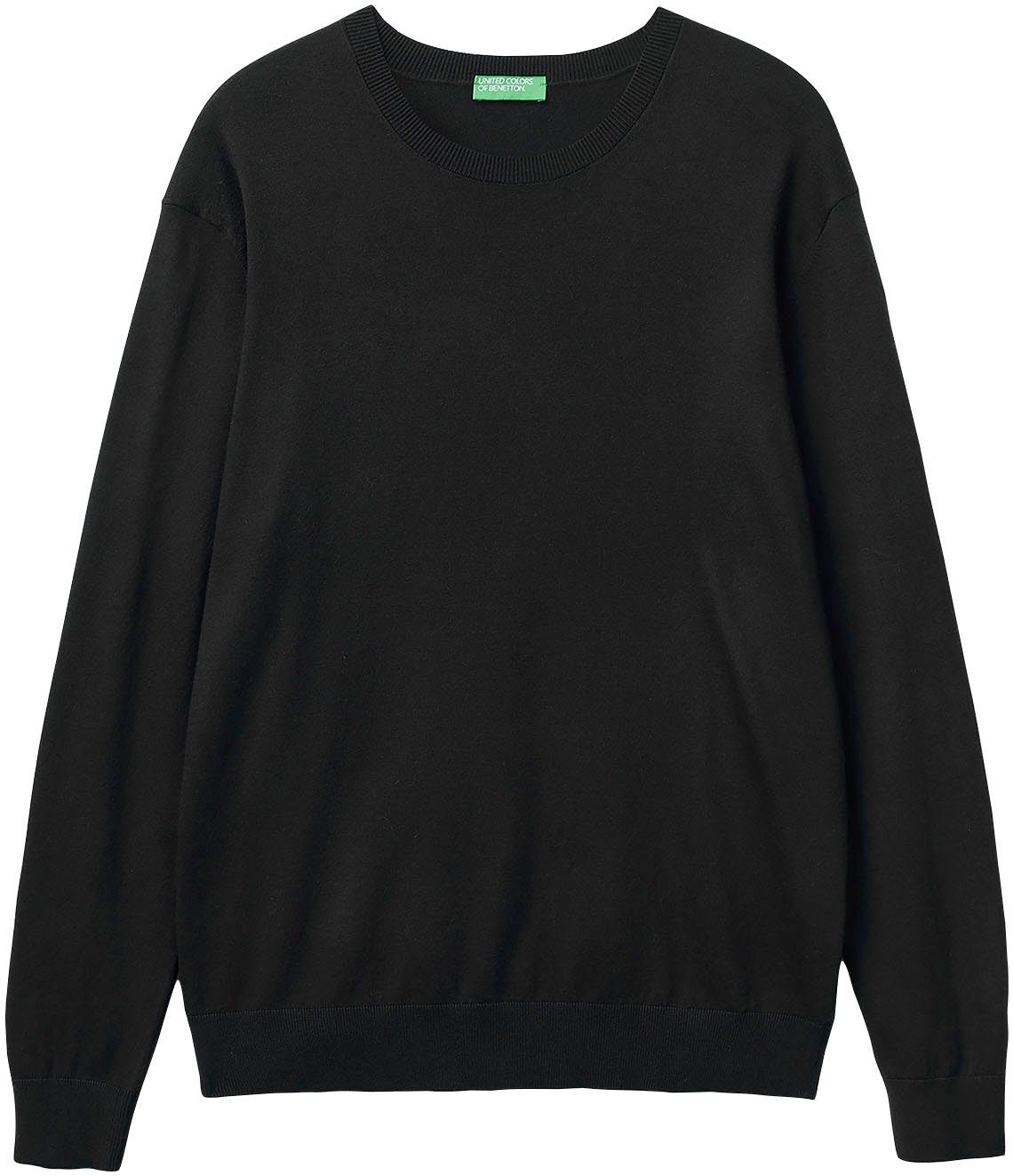 United Colors of Benetton Trui met ronde hals in cleane look