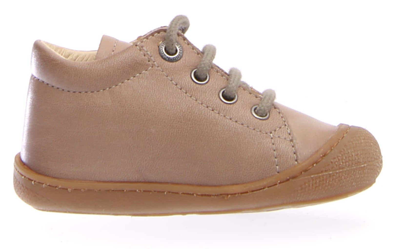 Naturino Babyschoentjes Cocoon Babyschoen, veterschoen met leren voering, maat sjabloon te downloaden
