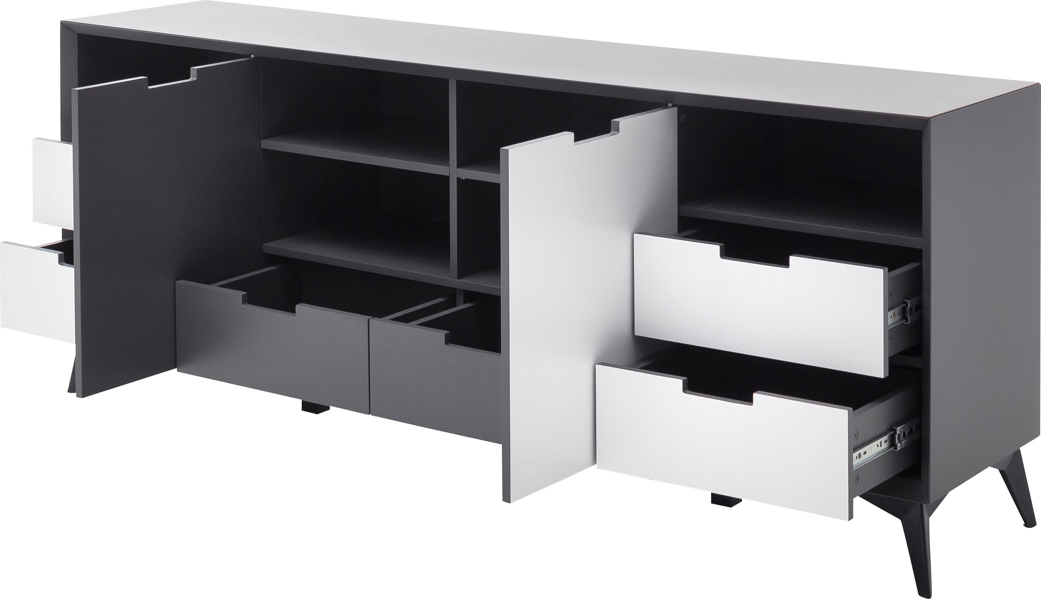 MCA furniture Dressoir Netanja Breedte ca. 180 cm