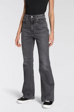 levi's wijd uitlopende jeans 70's flare zwart