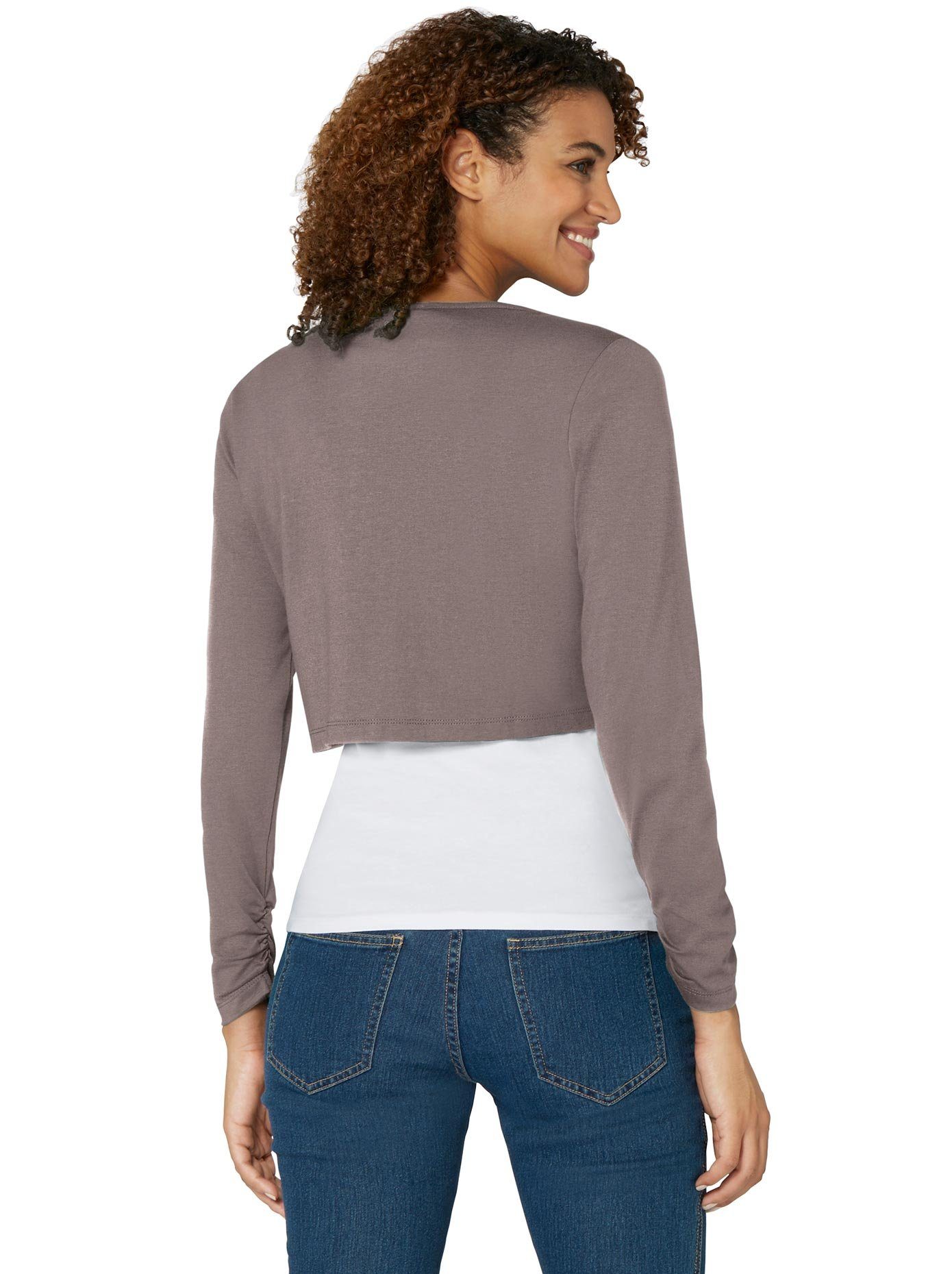 Casual Looks Shirtjasje Shirtbolero (1-delig)