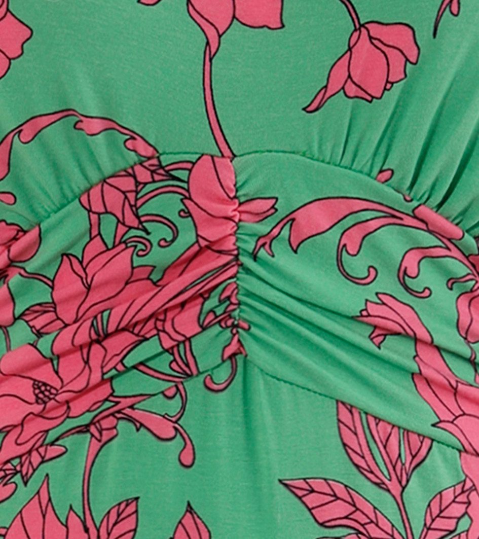 Aniston SELECTED Zomerjurk met abstracte bloemen- en bladerenprint - nieuwe collectie