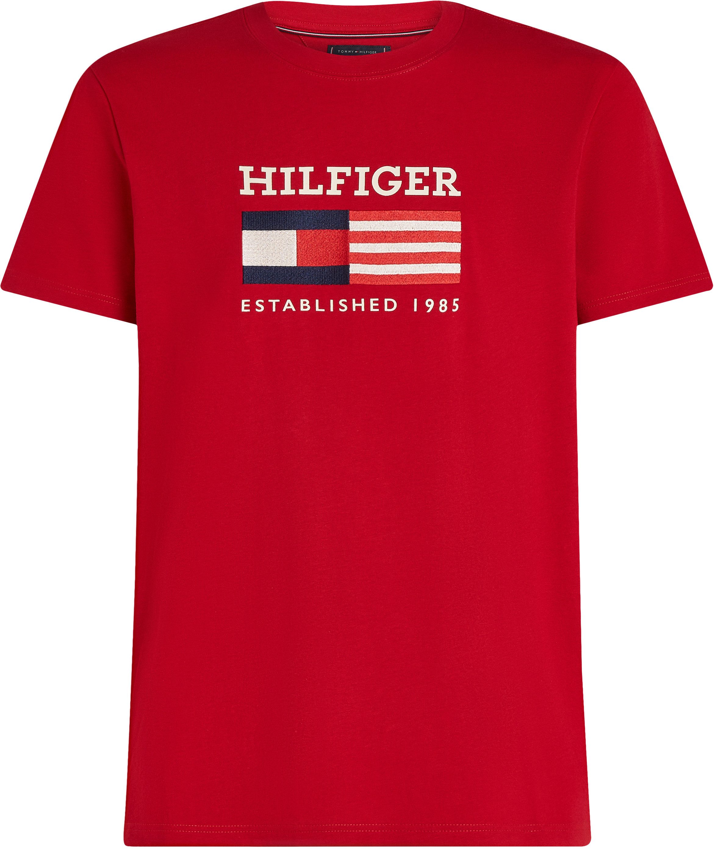 Tommy Hilfiger T-shirt AMERICANA MONOTYPE FLAG BOX TEE