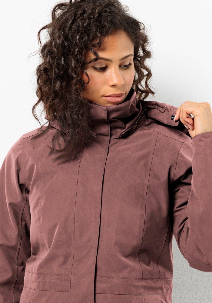 Jack Wolfskin Functionele 3-in-1-jas OTTAWA COAT