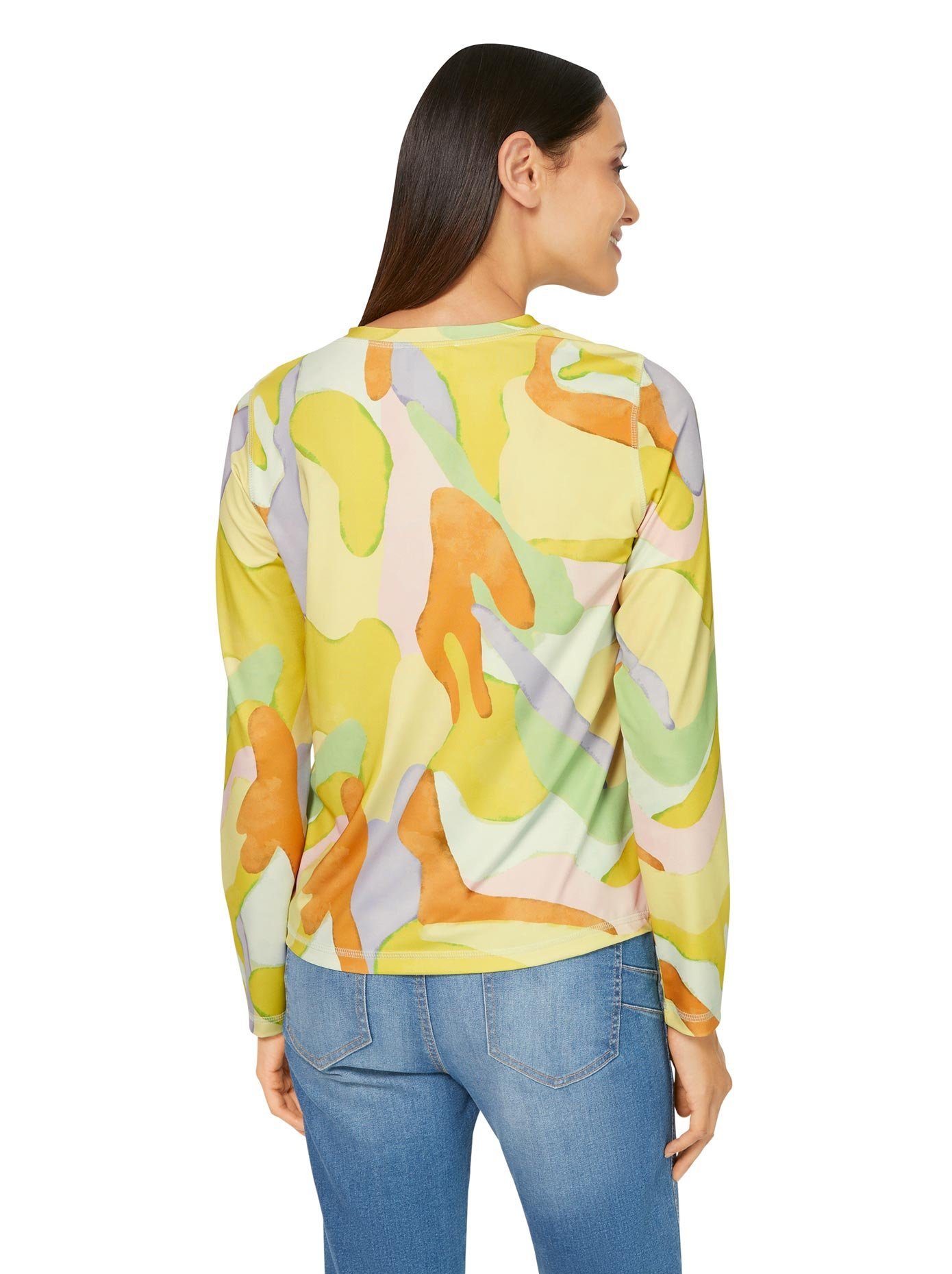 heine Shirt met lange mouwen Gedessineerd shirt (1-delig)