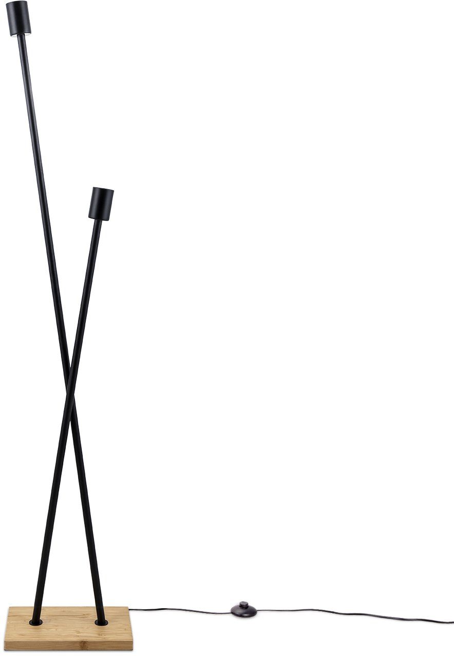 Paco Home Staande lamp IKS Vloerlamp LED lamp woonkamer vintage retro industrieel ontwerp E27