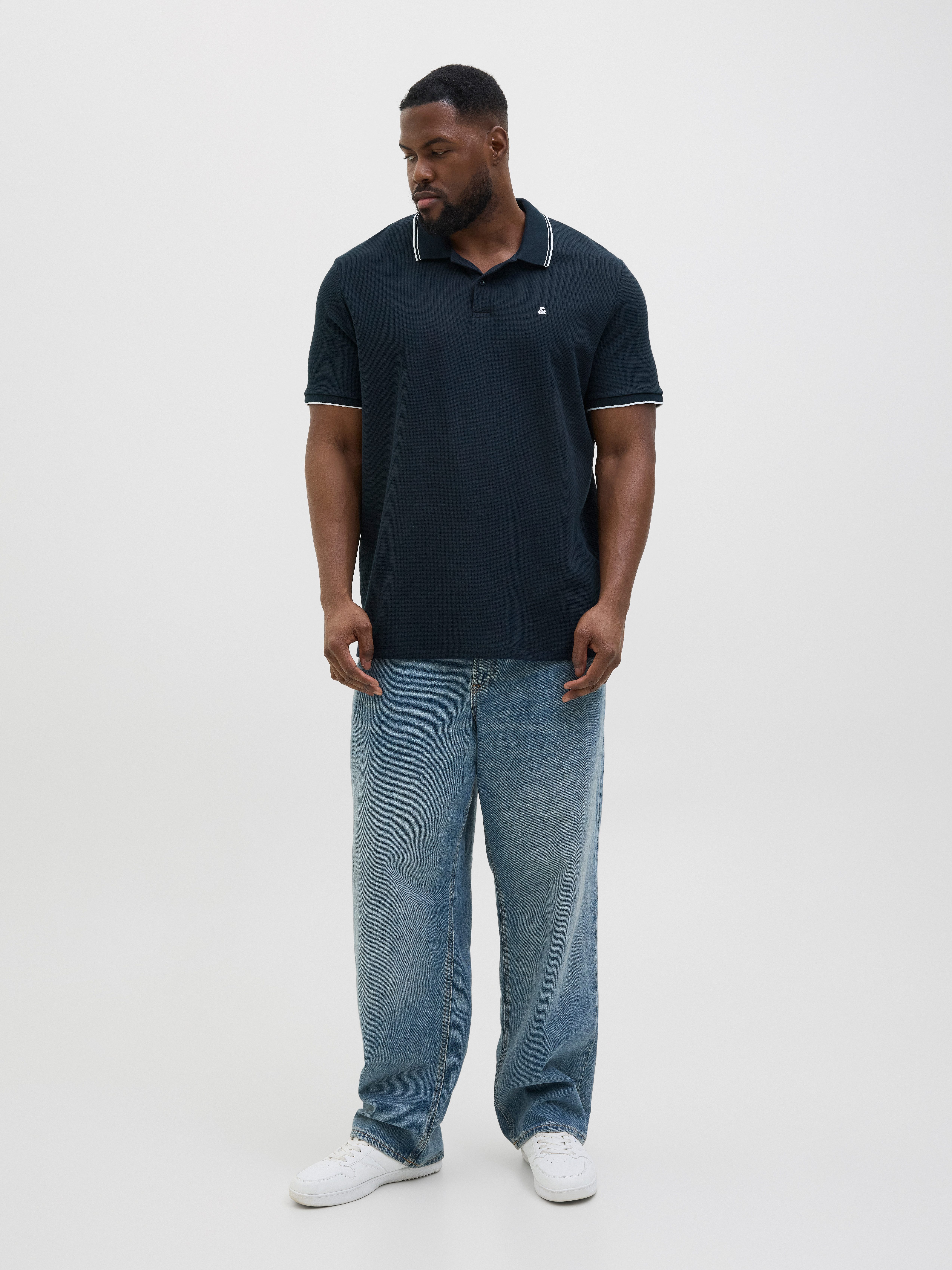 Jack & Jones PlusSize Poloshirt JJEAUSTIN POLO SS NOOS PLS