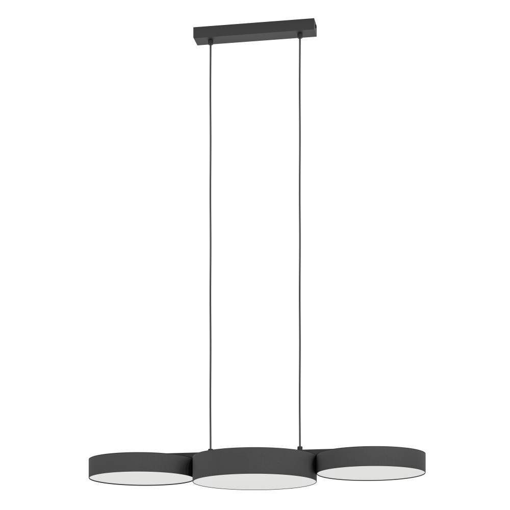 EGLO Hanglamp BARBANO-Z Hängelampe, schwarz weiß, ZigBee 3.0, Disco-Modus, Timer Hanglamp, ZigBee, app en spraakbesturing Alexa, RGB, dimbaar (1 stuk)