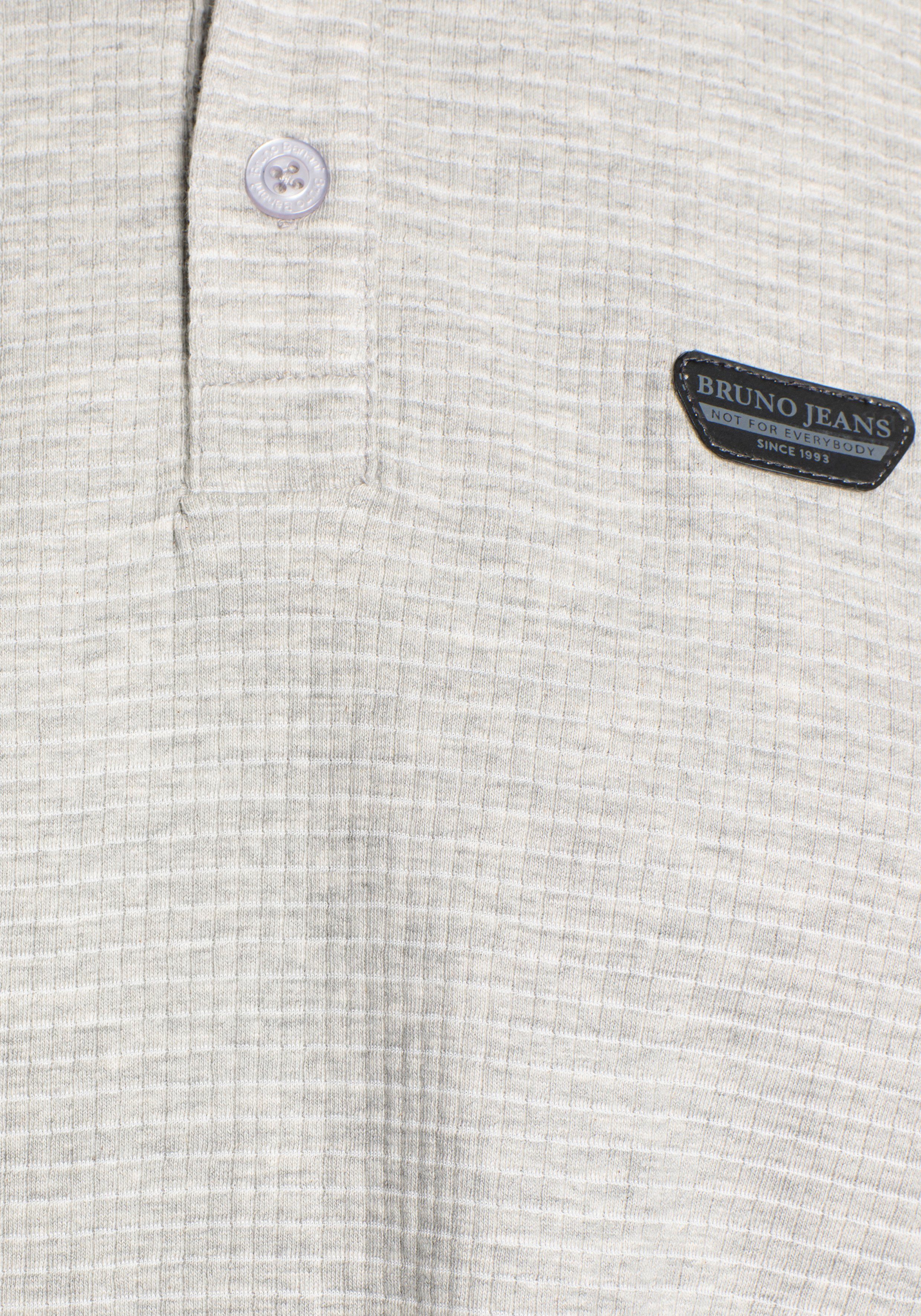 Bruno Banani Poloshirt met bijzondere materiaalsstructuur